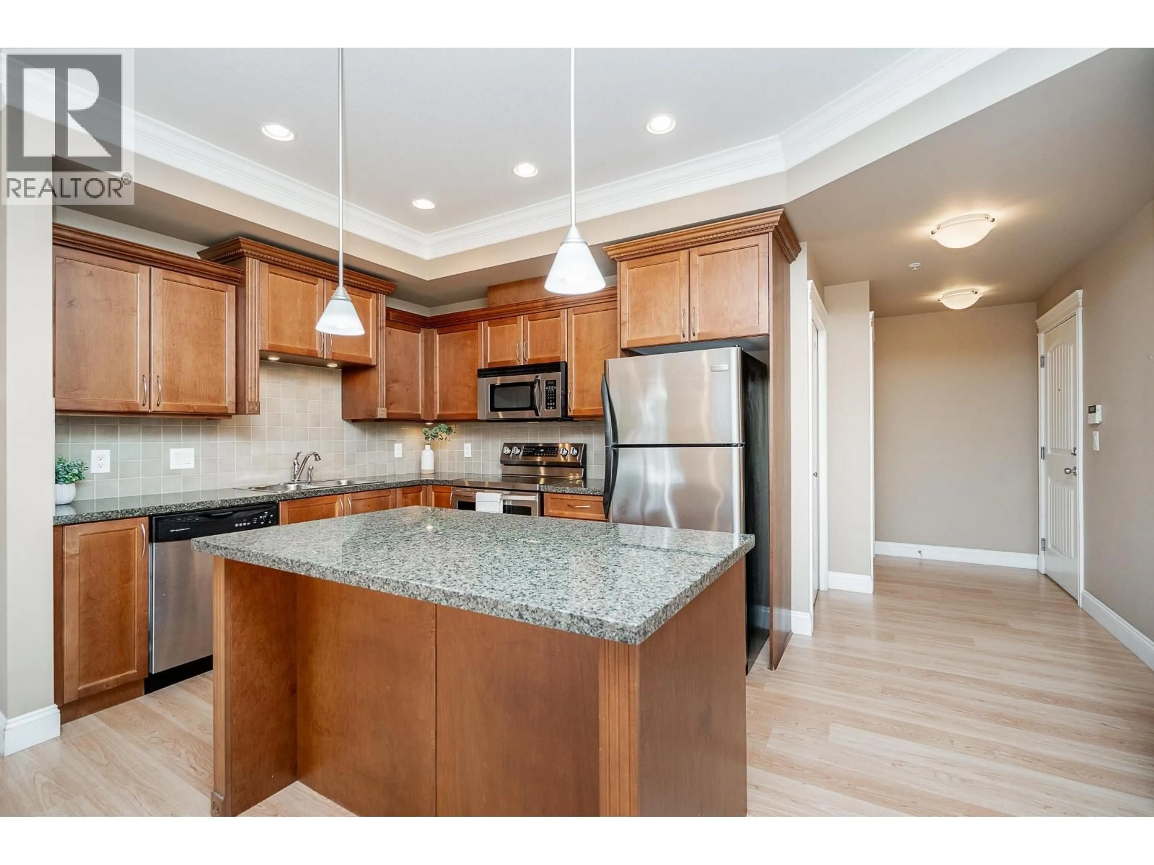 Open concept kitchen, unknown for 301 - 22150 DEWDNEY TRUNK ROAD, Maple Ridge British Columbia V2X3H6