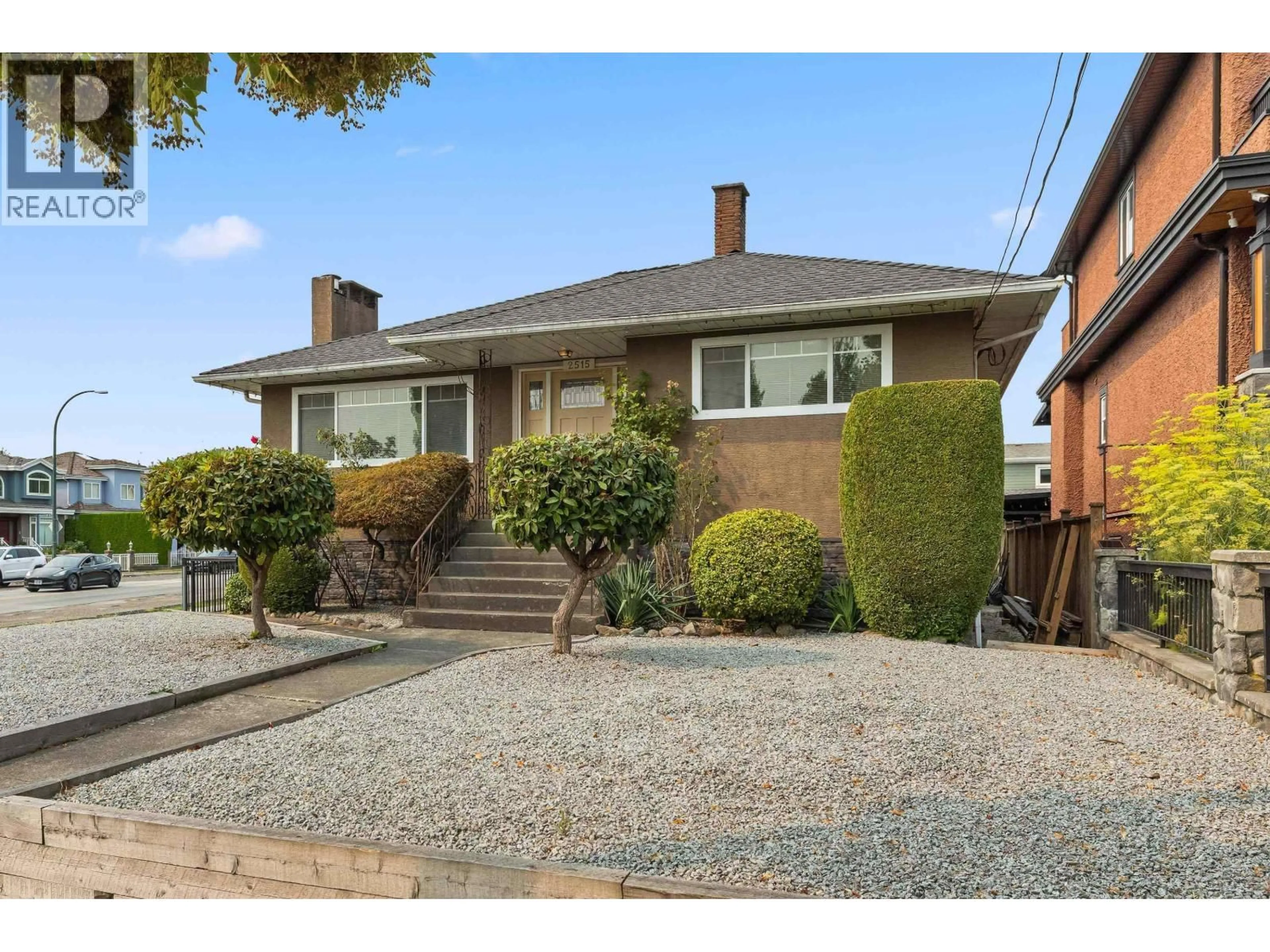 Home with brick exterior material, street for 2515 45TH AVENUE, Vancouver British Columbia V5R3B9
