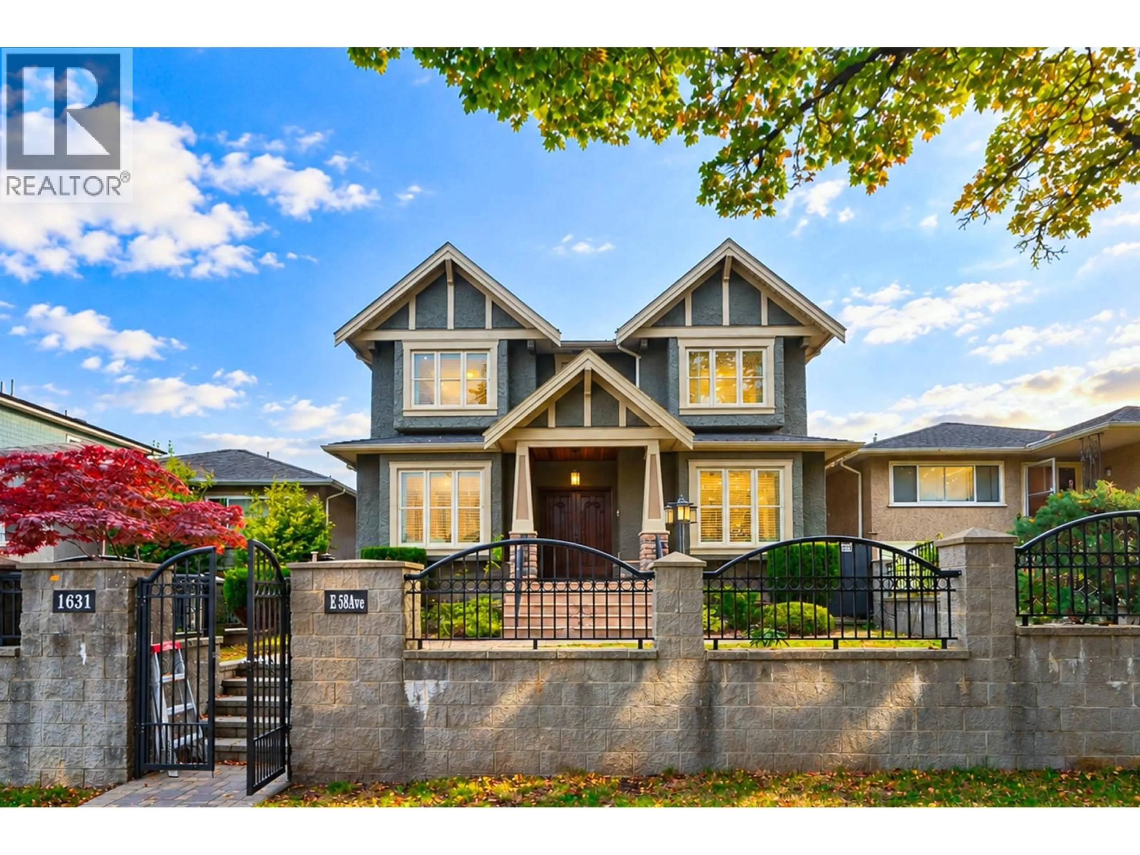 Home with brick exterior material, street for 1631 58TH AVENUE, Vancouver British Columbia V5P2C1
