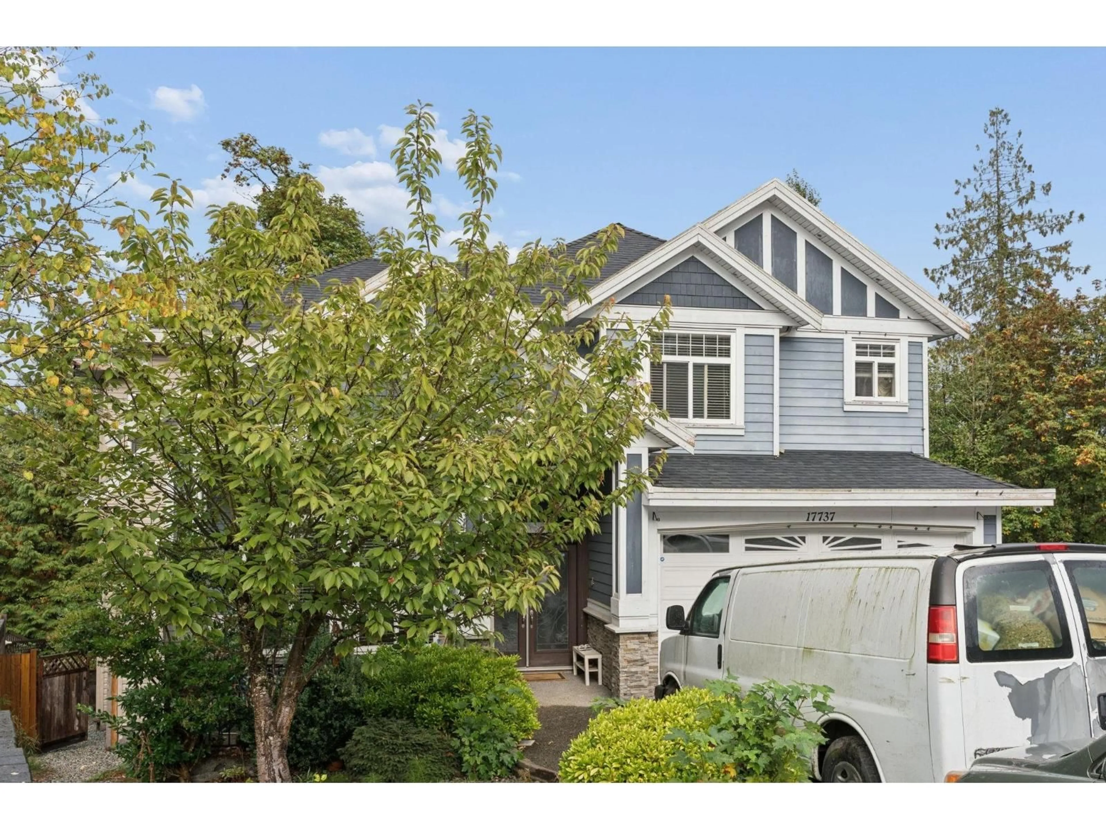 Home with vinyl exterior material, street for 17737 102 AVENUE, Surrey British Columbia V4N5V8
