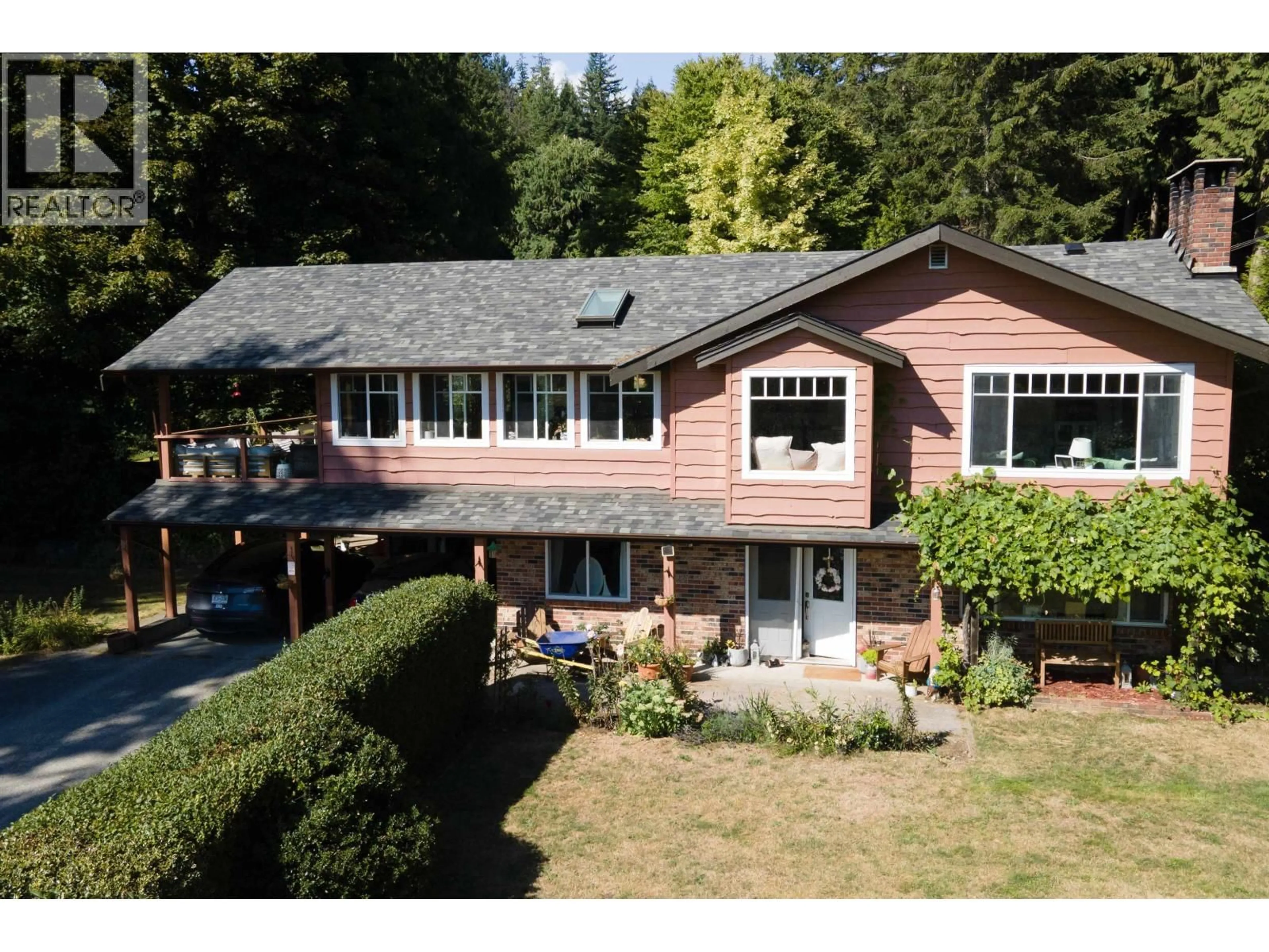 A pic from outside/outdoor area/front of a property/back of a property/a pic from drone, unknown for 1930 RANCH ROAD, Roberts Creek British Columbia V0N2W5