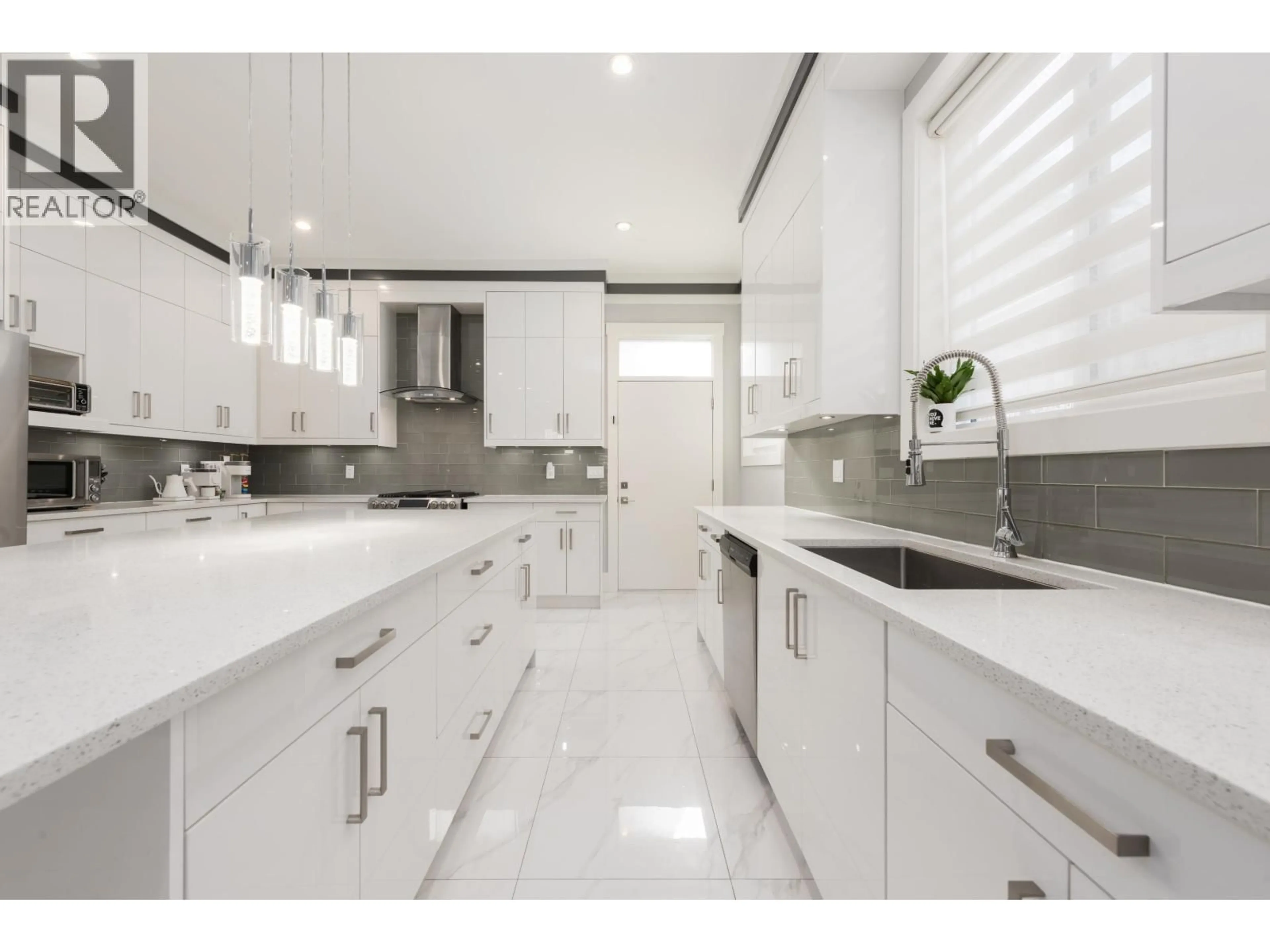 Contemporary kitchen, ceramic/tile floor for 1135 YORSTON COURT, Burnaby British Columbia V5A2T8