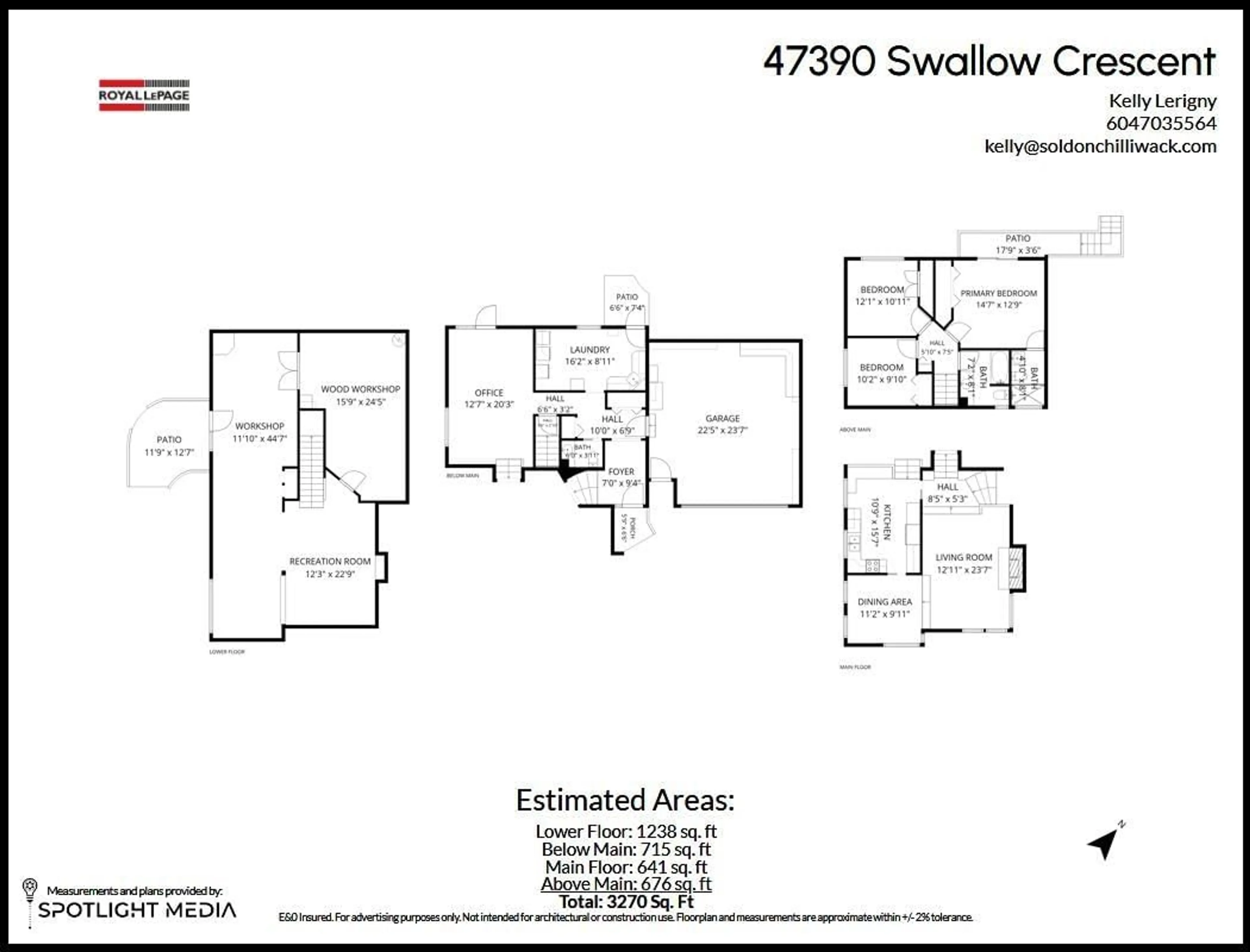 Floor plan for 47390 SWALLOW CRESCENT, Chilliwack British Columbia V2P7P9