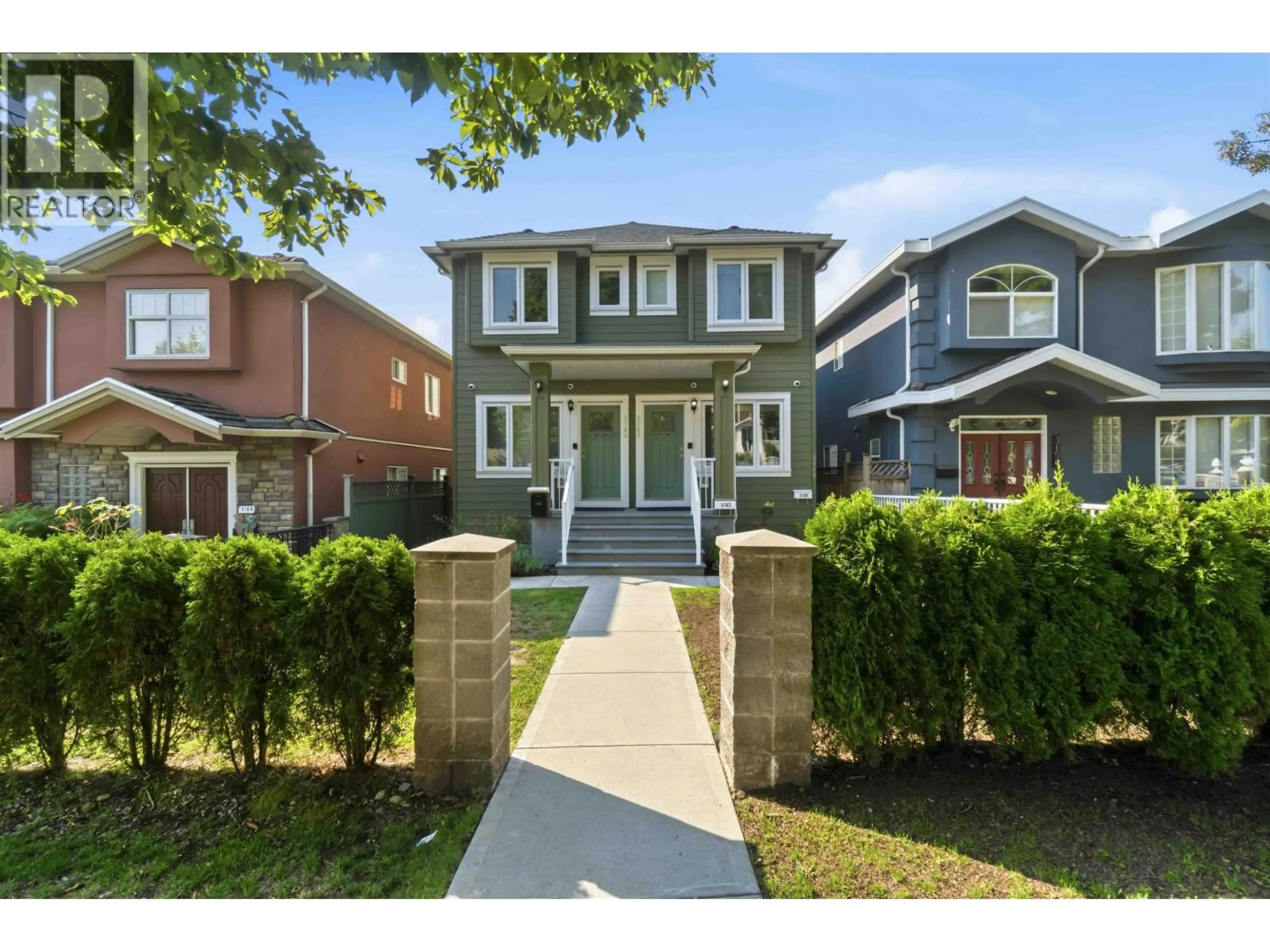 Home with brick exterior material, street for 3162 VENABLES STREET, Vancouver British Columbia V5K2S4