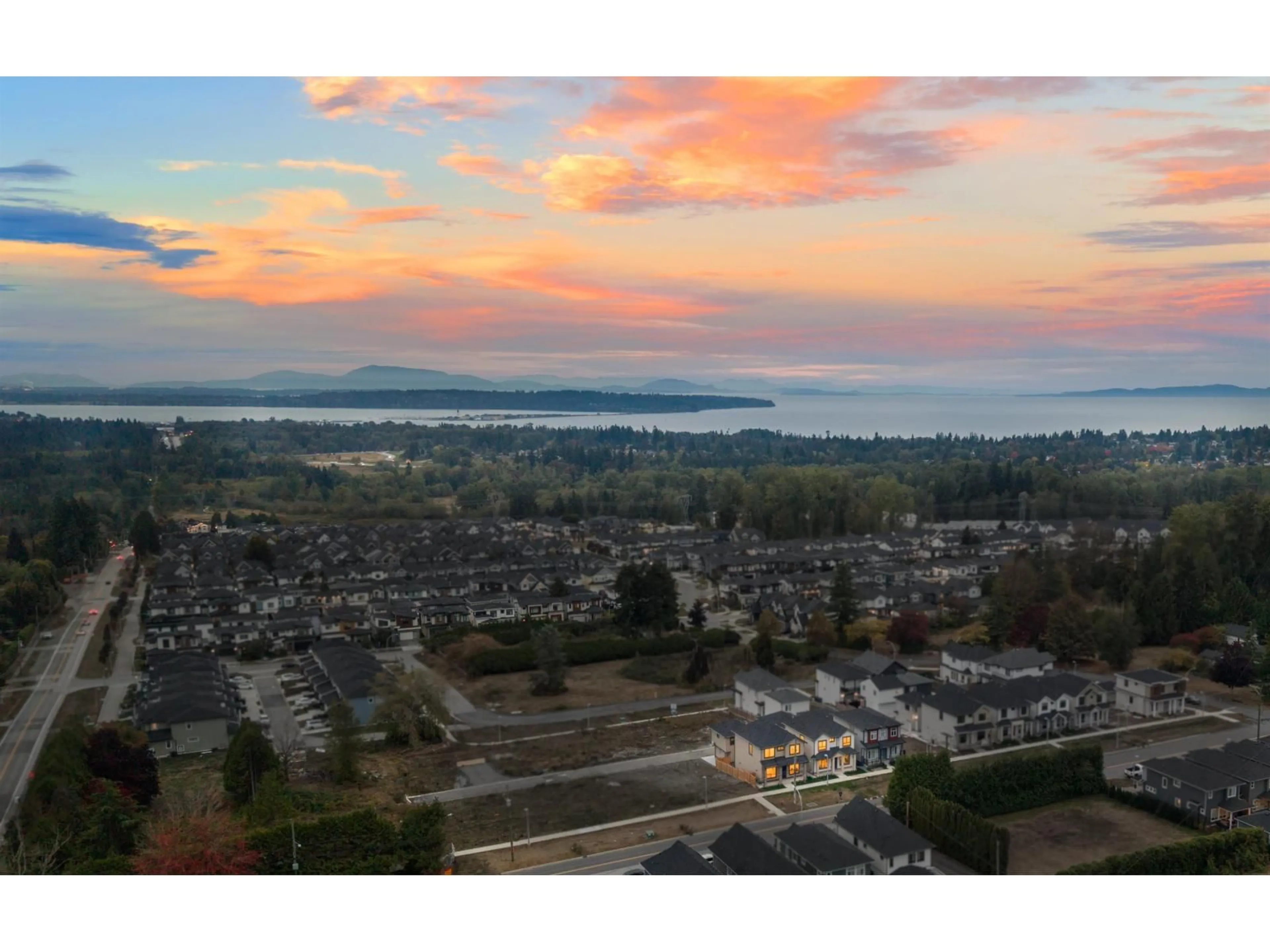 A pic from outside/outdoor area/front of a property/back of a property/a pic from drone, water/lake/river/ocean view for 16734 20 AVENUE, Surrey British Columbia V3Z9M9