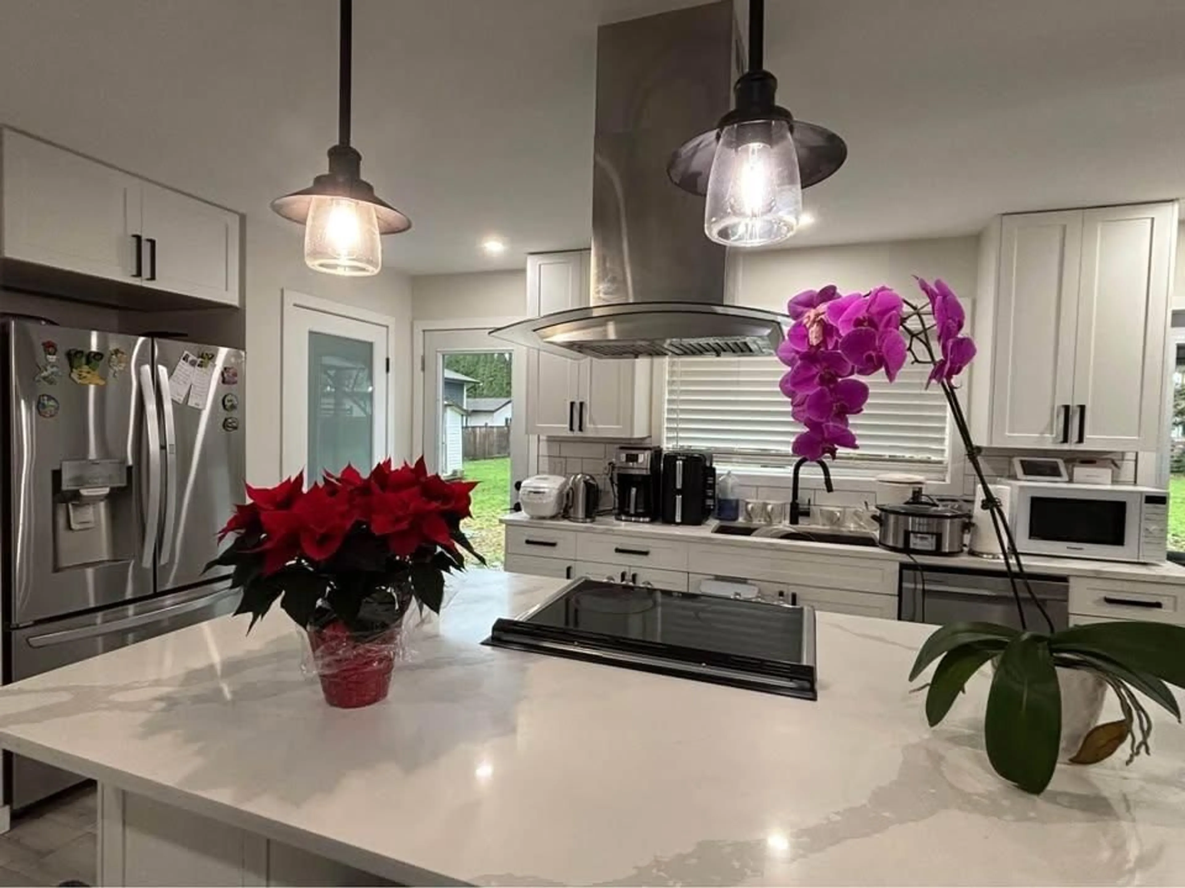 Contemporary kitchen, ceramic/tile floor for 24634 56A AVENUE, Langley British Columbia V2Z1H2