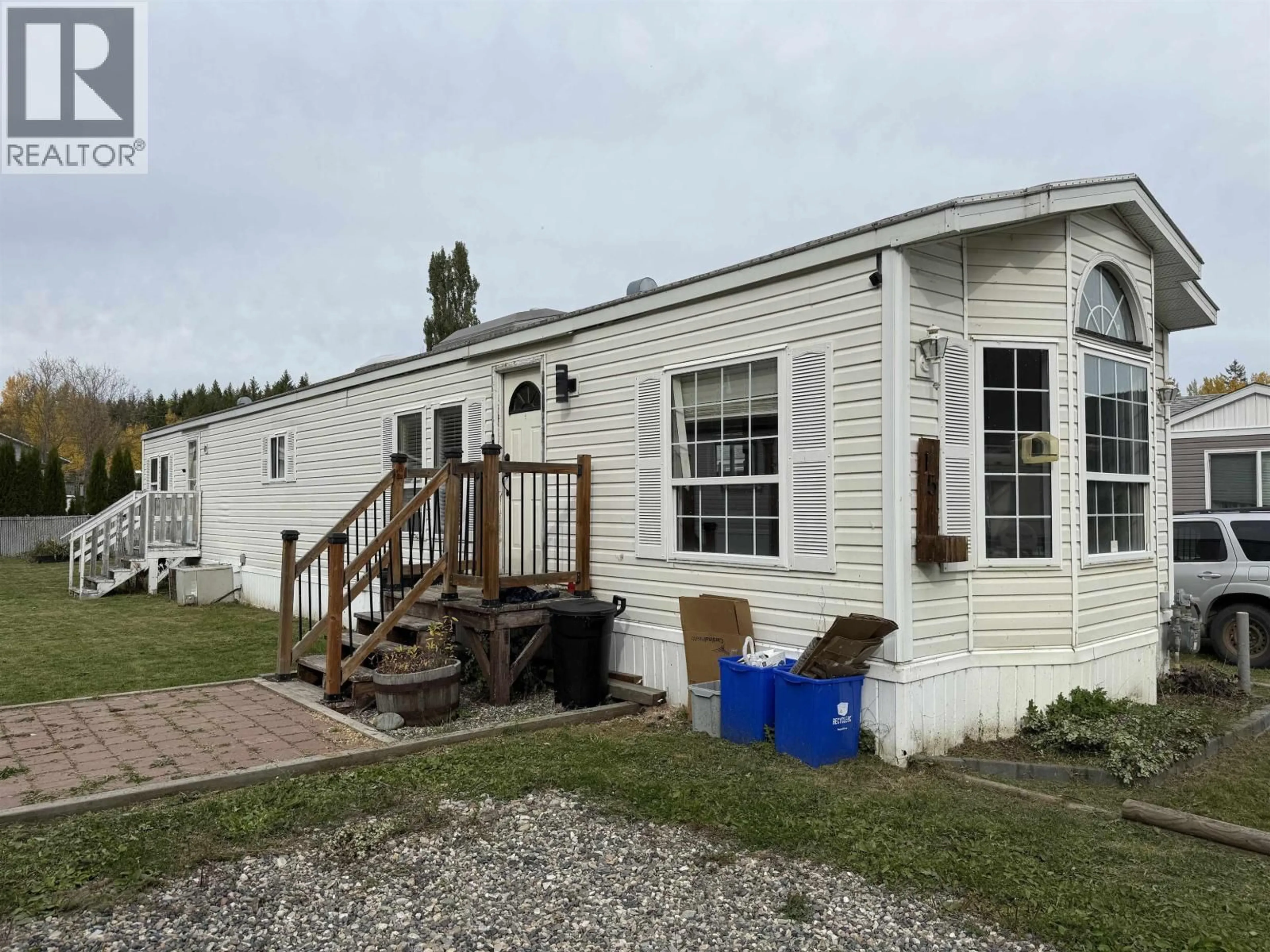 Home with vinyl exterior material, unknown for 15 - 3211 GOOK ROAD, Quesnel British Columbia V2J6N6