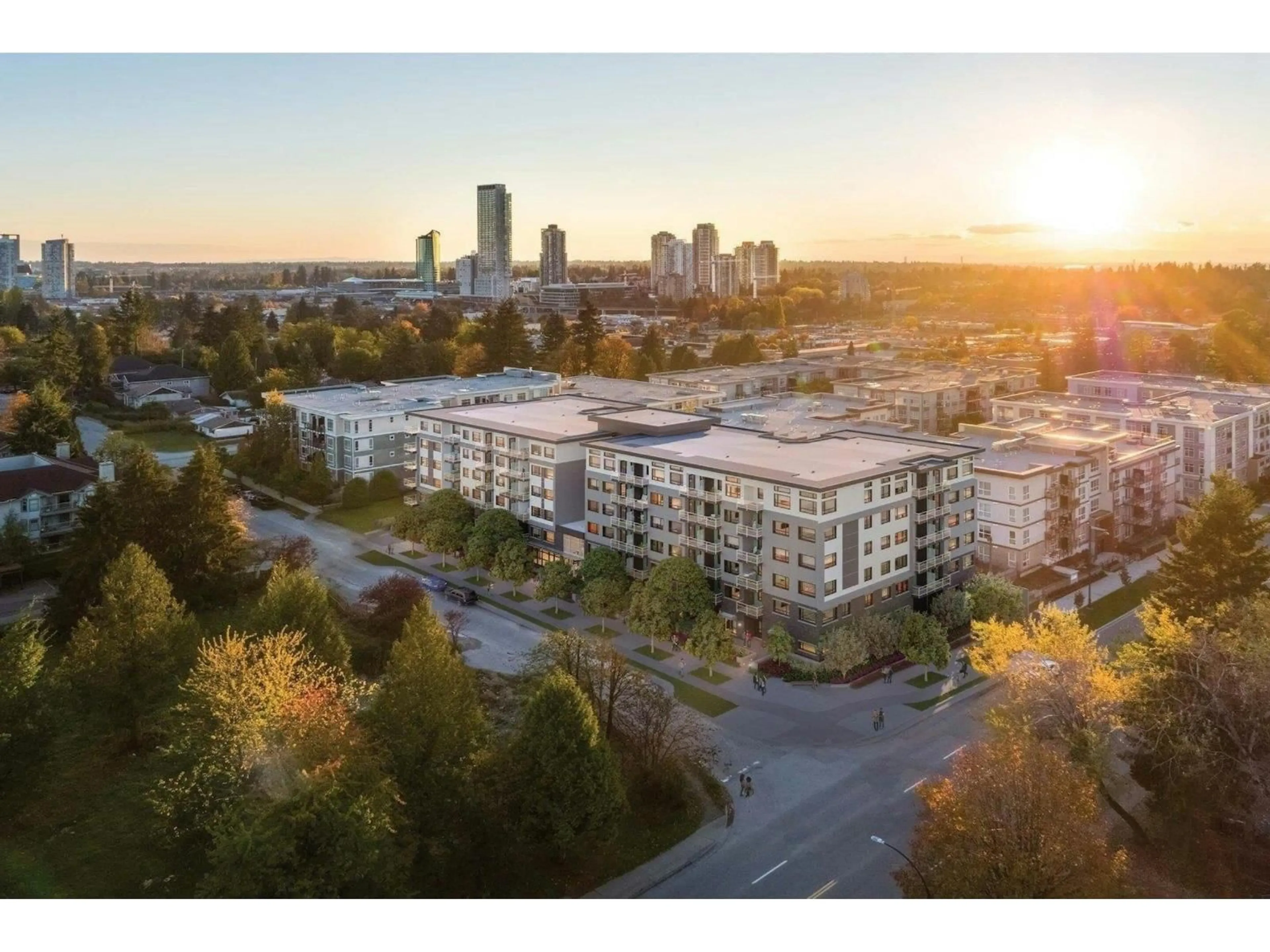 A pic from outside/outdoor area/front of a property/back of a property/a pic from drone, city buildings view from balcony for 119 - 10777 138 STREET, Surrey British Columbia V3T0T5