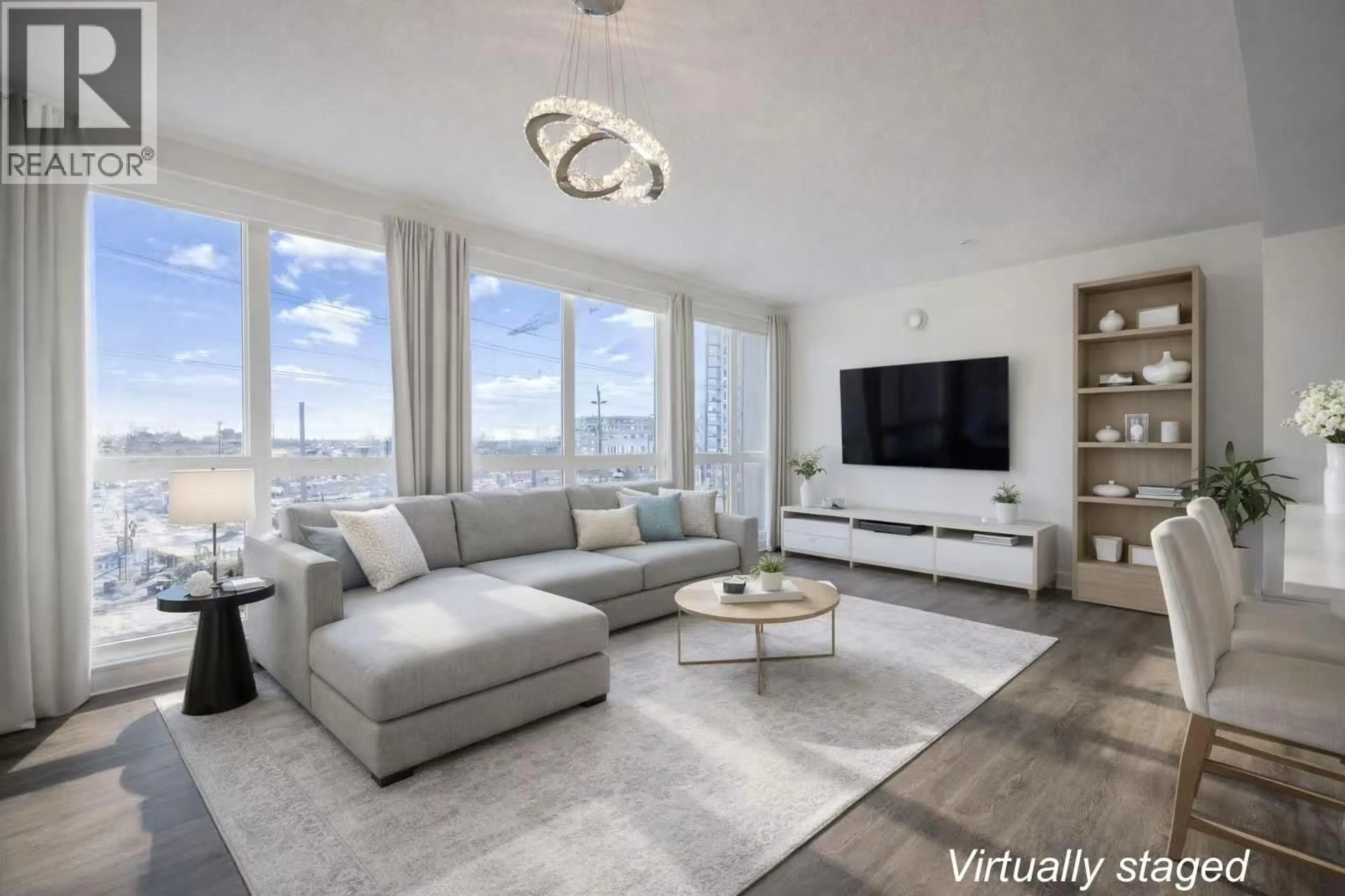 Living room with furniture, unknown for 305 - 8580 RIVER DISTRICT CROSSING, Vancouver British Columbia V5S0B9