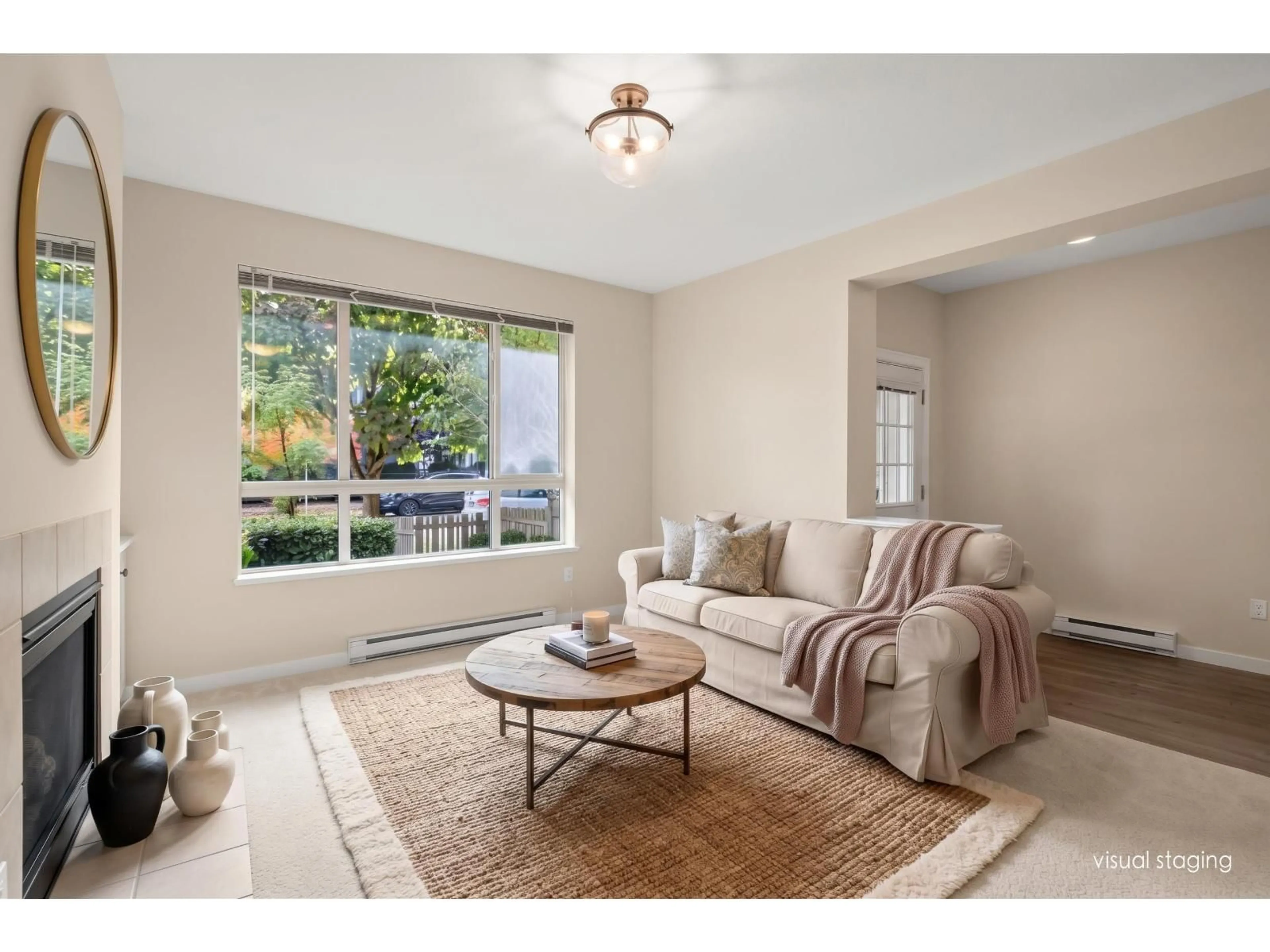Living room with furniture, unknown for 27 - 2738 158 STREET, Surrey British Columbia V3Z3K3
