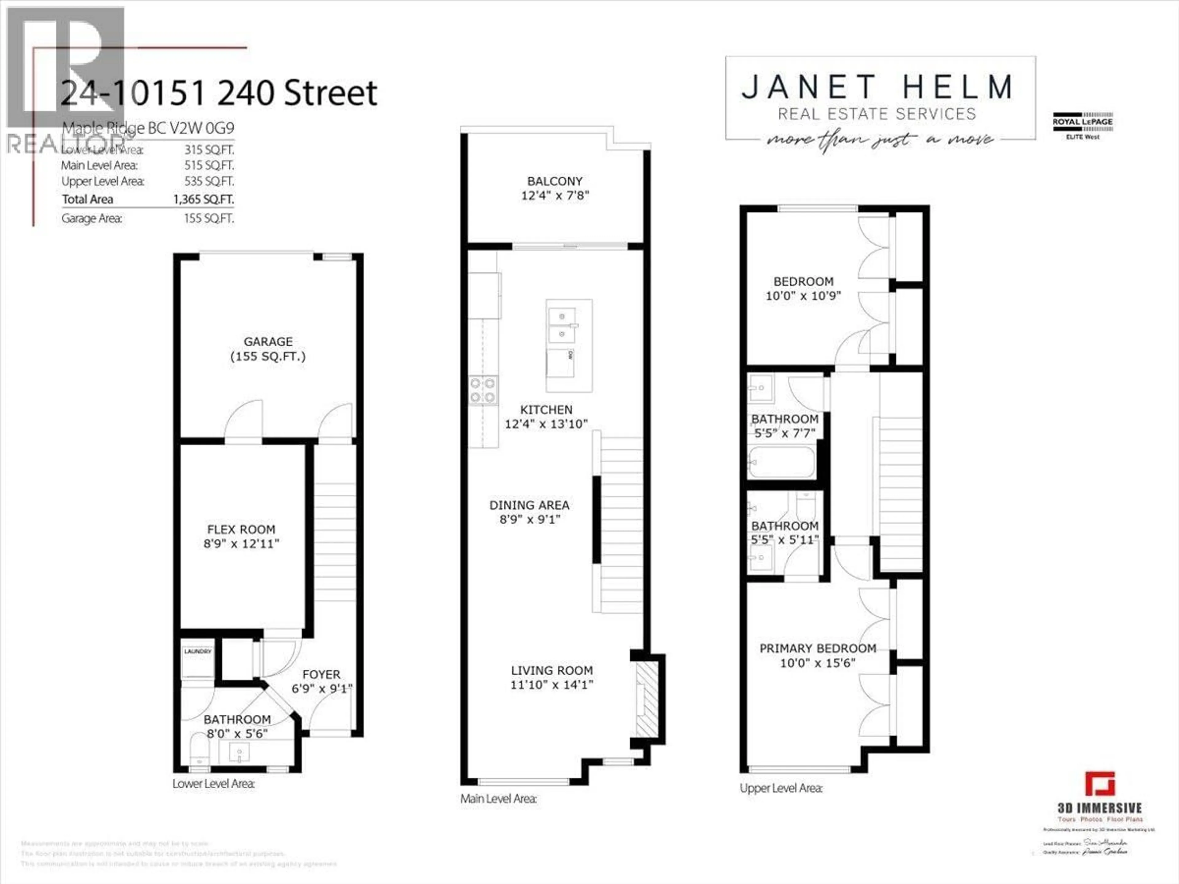Floor plan for 24 - 10151 240 STREET, Maple Ridge British Columbia V2W0G9