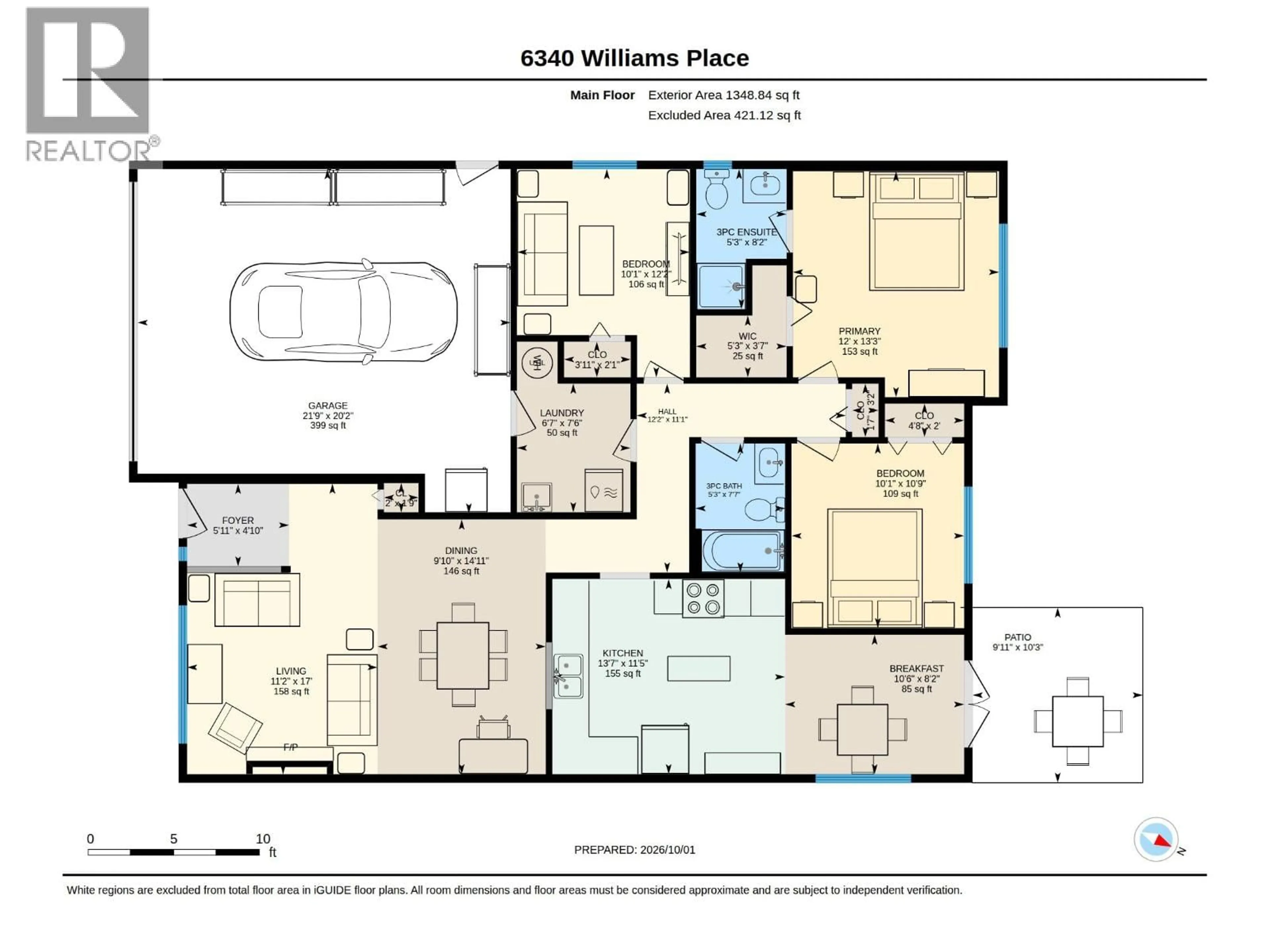 Floor plan for 6340 WILLIAMS PLACE, Sechelt British Columbia V7Z0M6