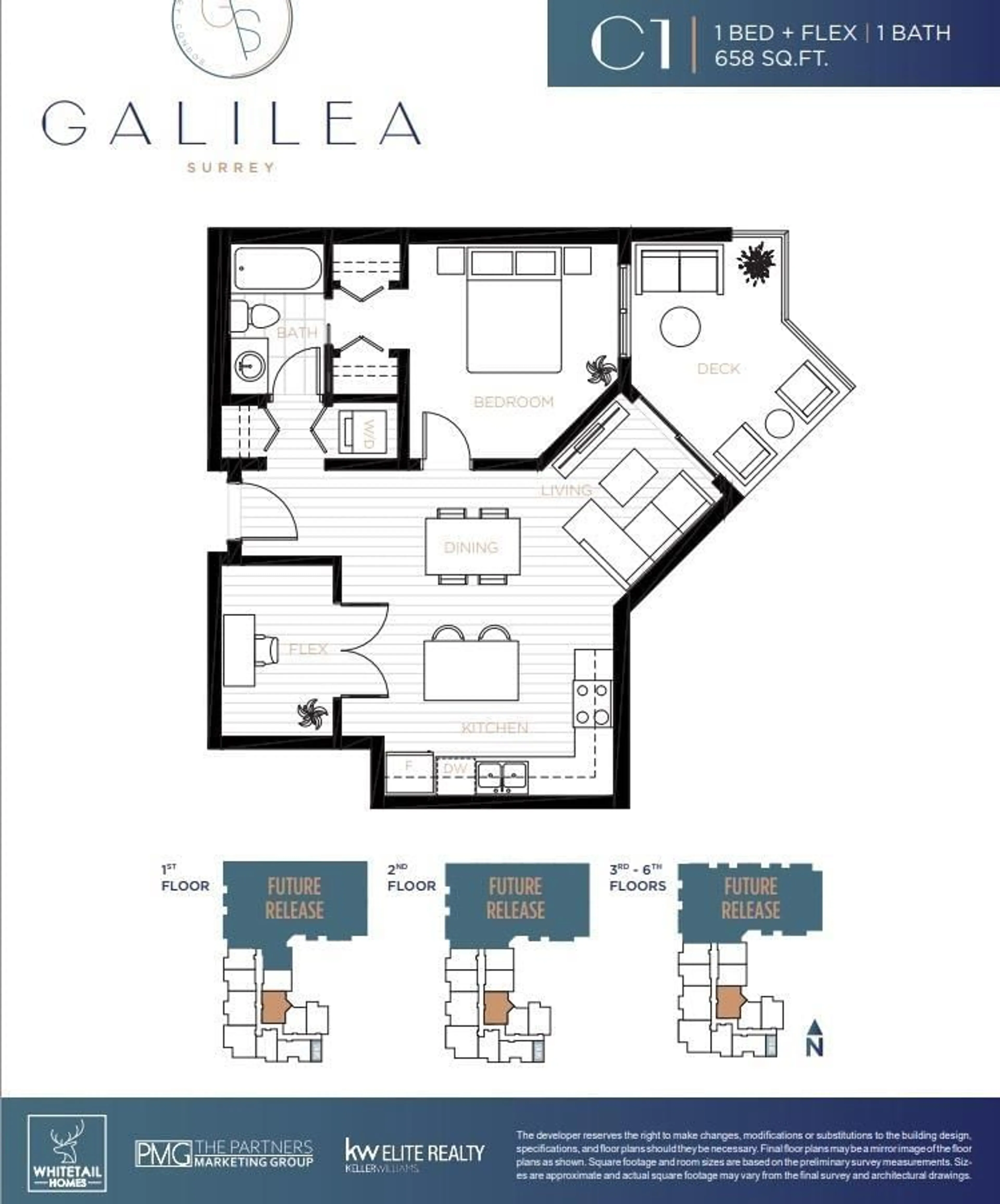 Floor plan for 602 - 13458 95 AVENUE, Surrey British Columbia V3V0H1