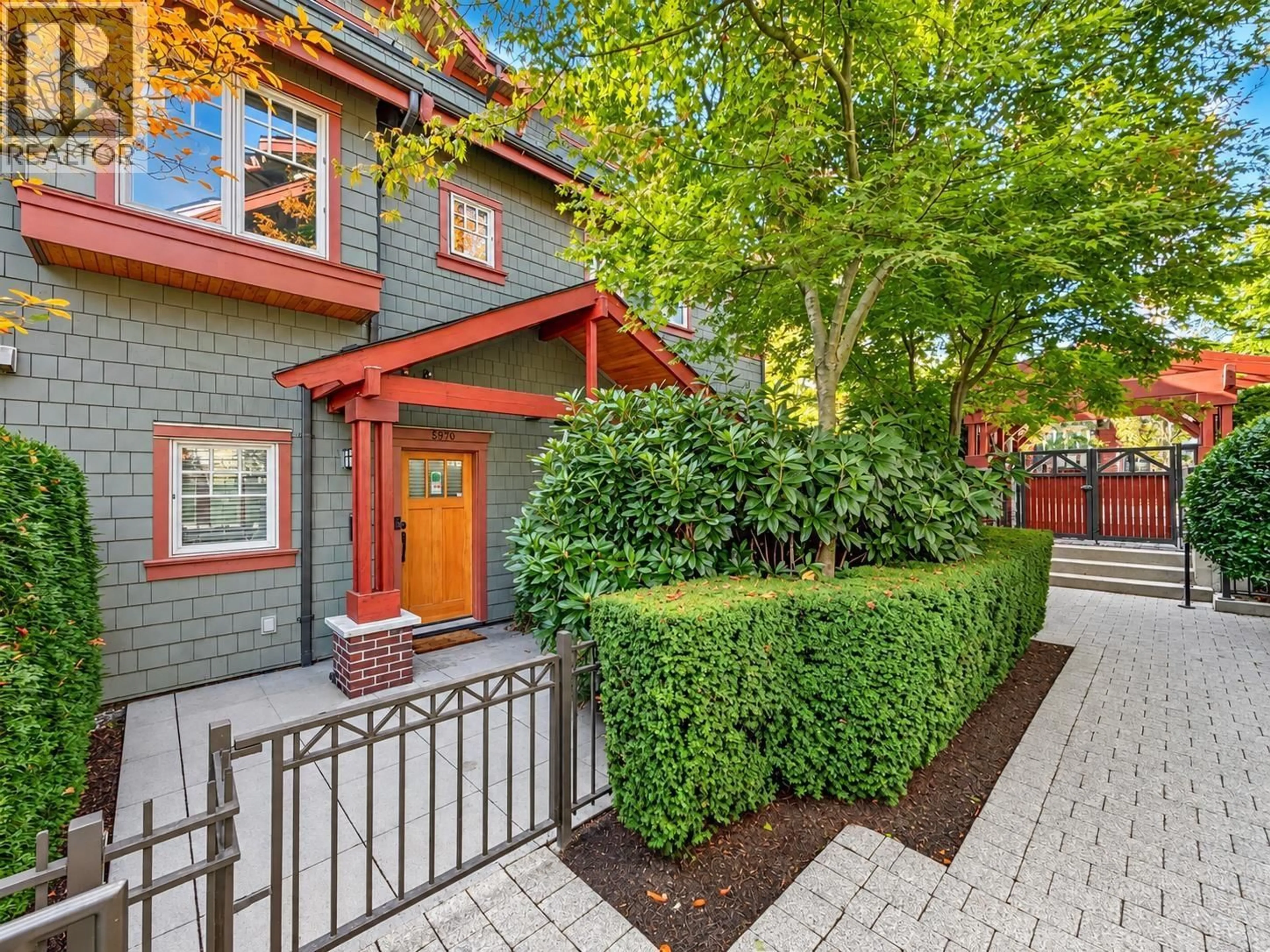 Home with brick exterior material, street for 5978 OAK STREET, Vancouver British Columbia V6M2W2