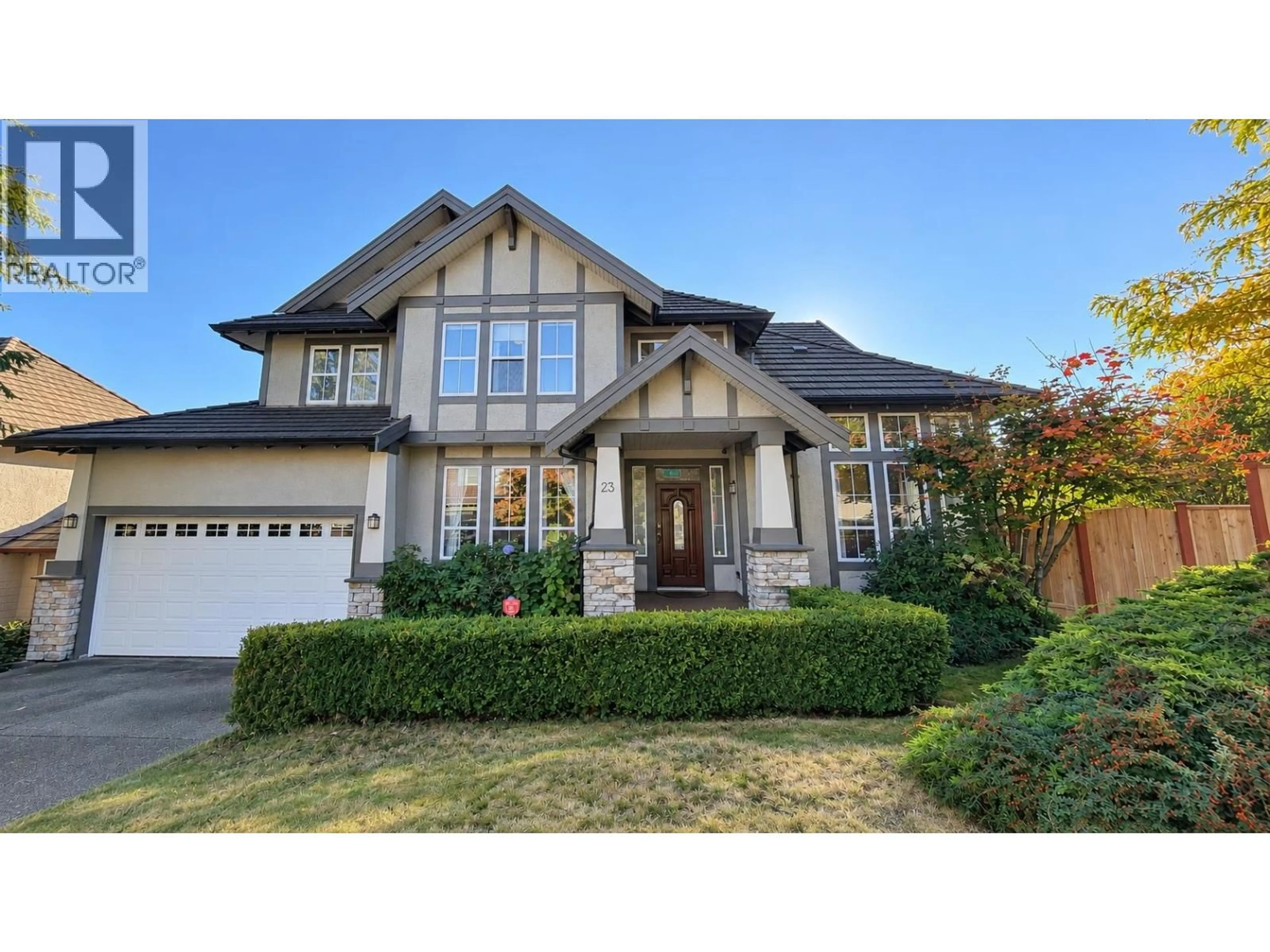 Home with brick exterior material, street for 23 FERNWAY DRIVE, Port Moody British Columbia V3H5H7
