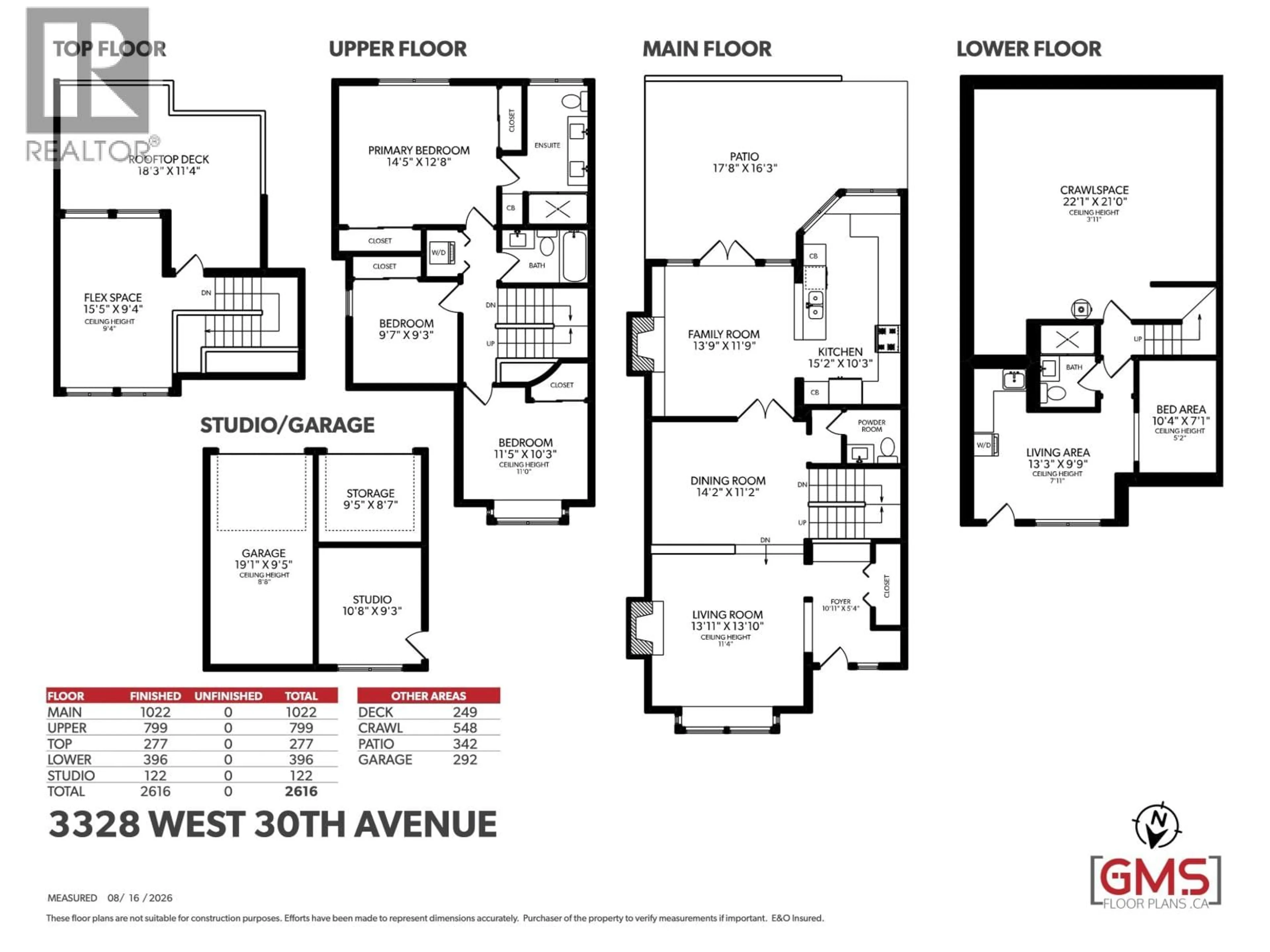 Floor plan for 3328 30TH AVENUE, Vancouver British Columbia V6S1W4