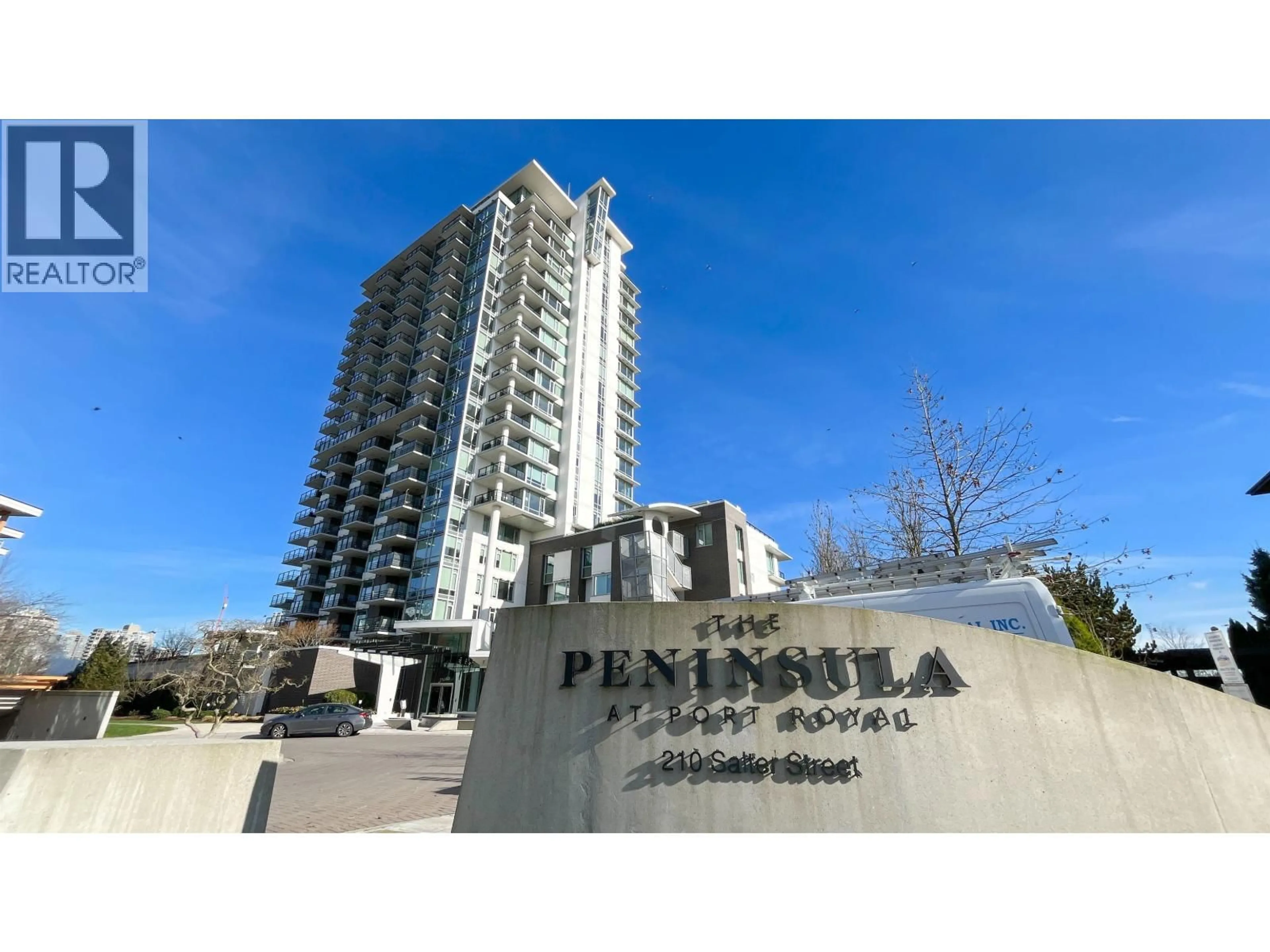 Indoor foyer for 1601 - 210 SALTER STREET, New Westminster British Columbia V3M0J9