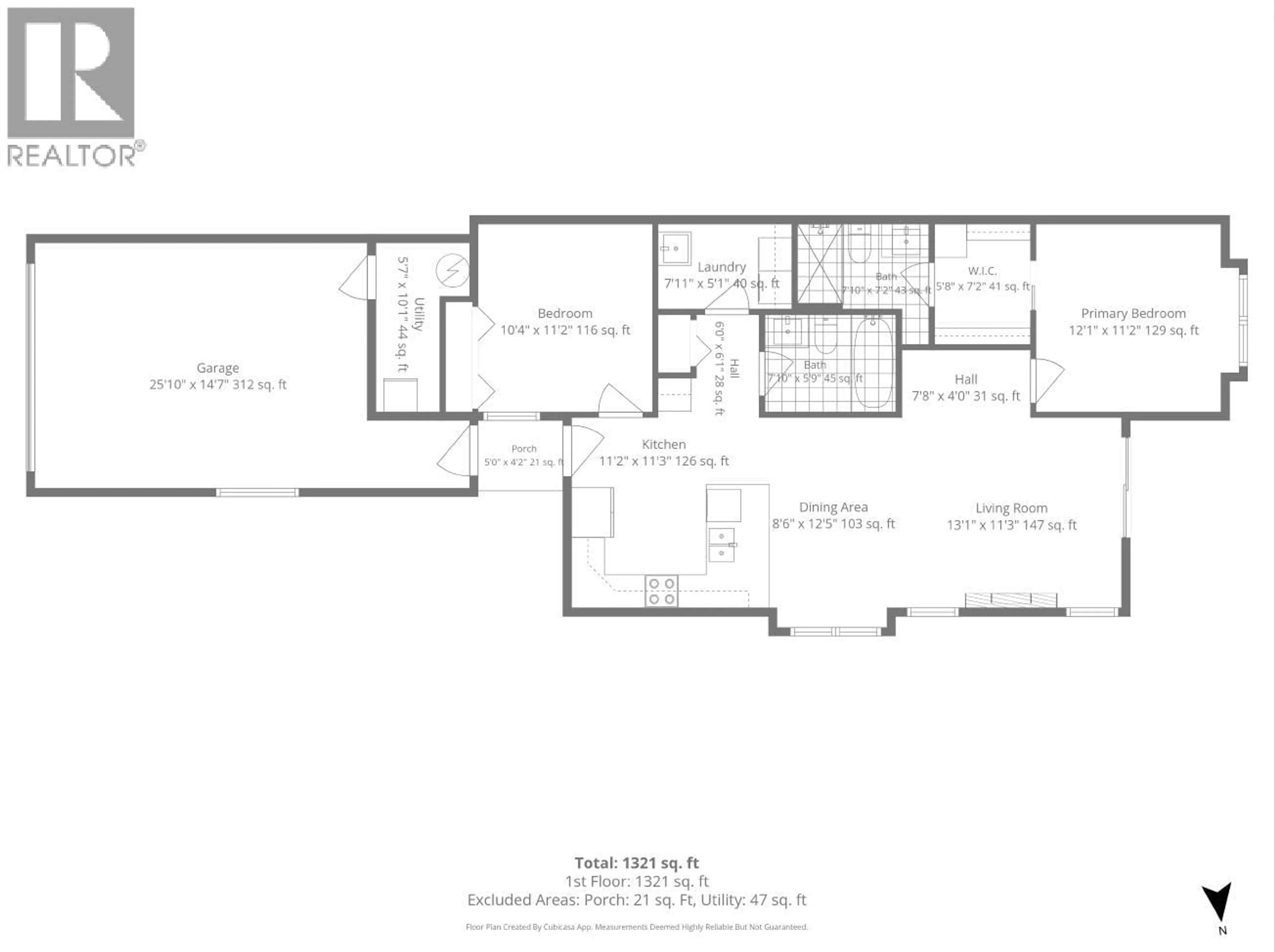 Floor plan for 1070 CELIA CRESCENT, Gibsons British Columbia V0N1V7