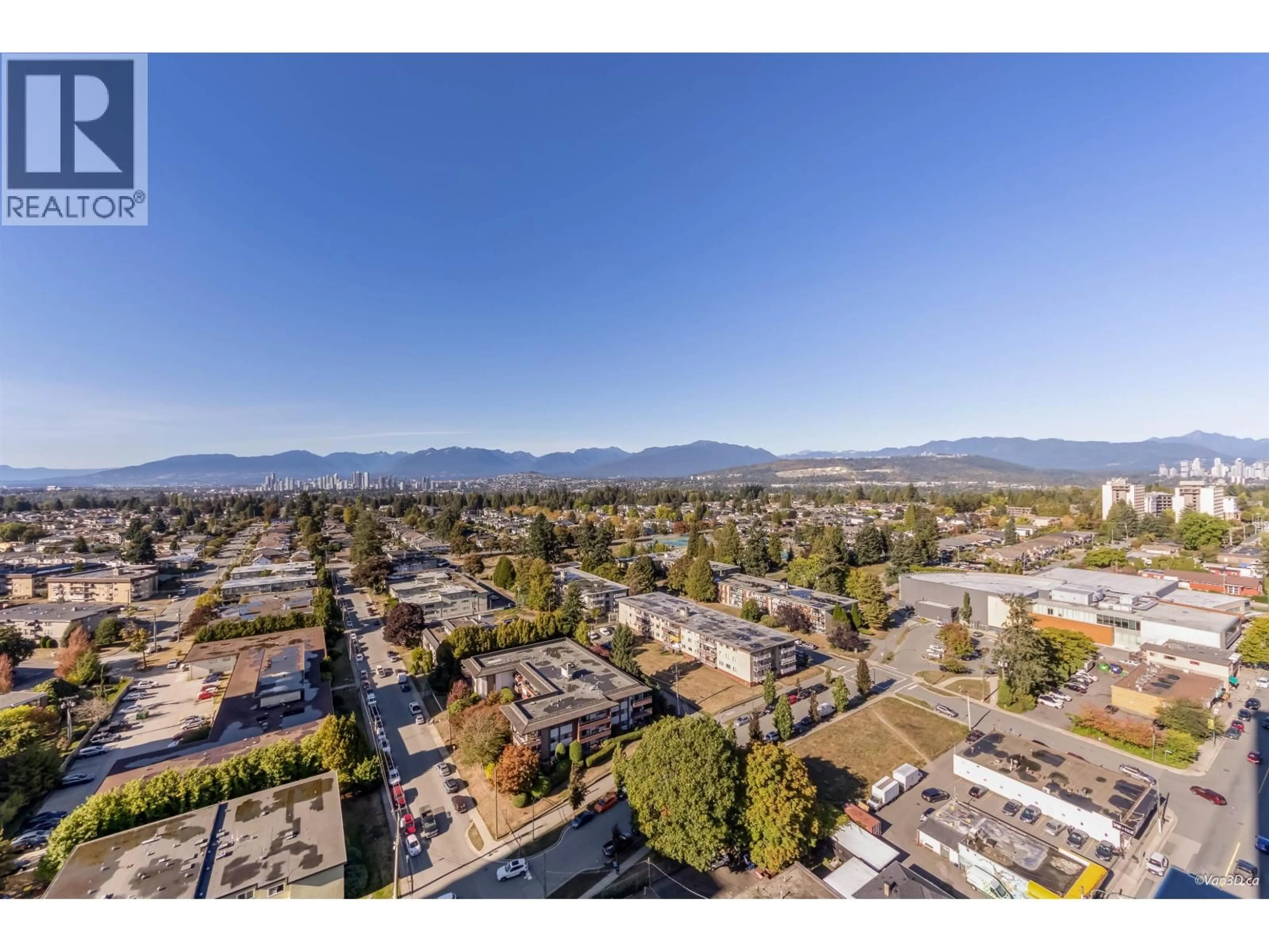 A pic from outside/outdoor area/front of a property/back of a property/a pic from drone, mountain view for 2211 - 7358 EDMONDS STREET, Burnaby British Columbia V3N0H1