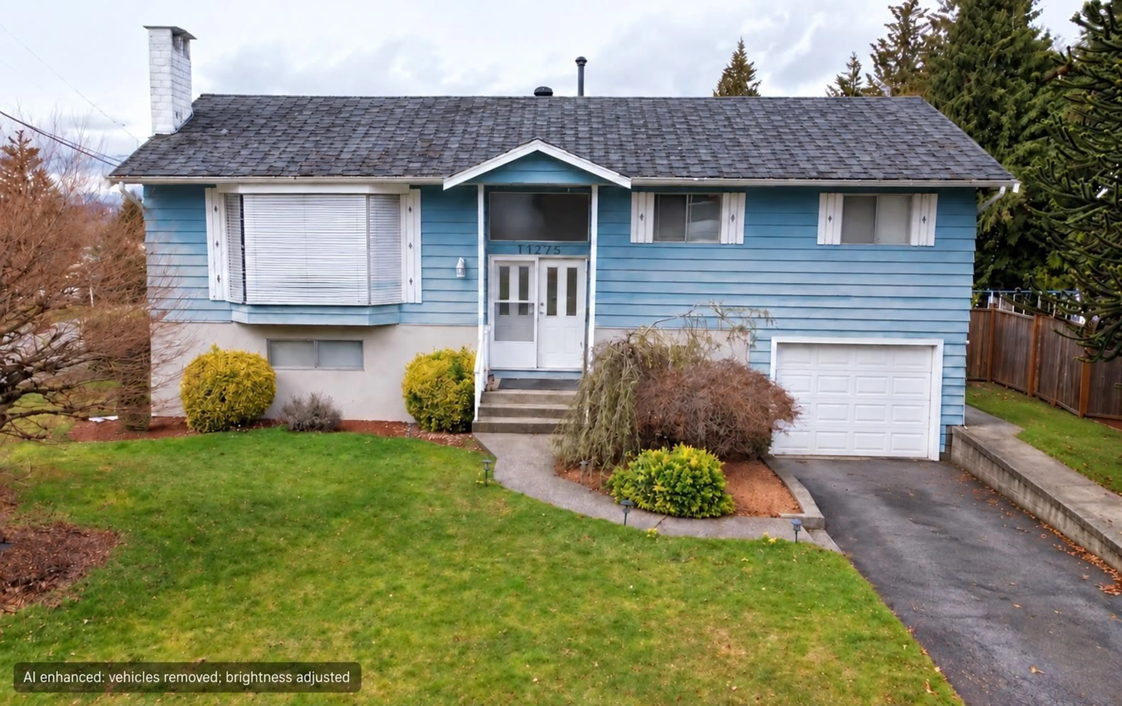 Home with vinyl exterior material, street for 11275 KENDALE WAY, Delta British Columbia V4C3P8