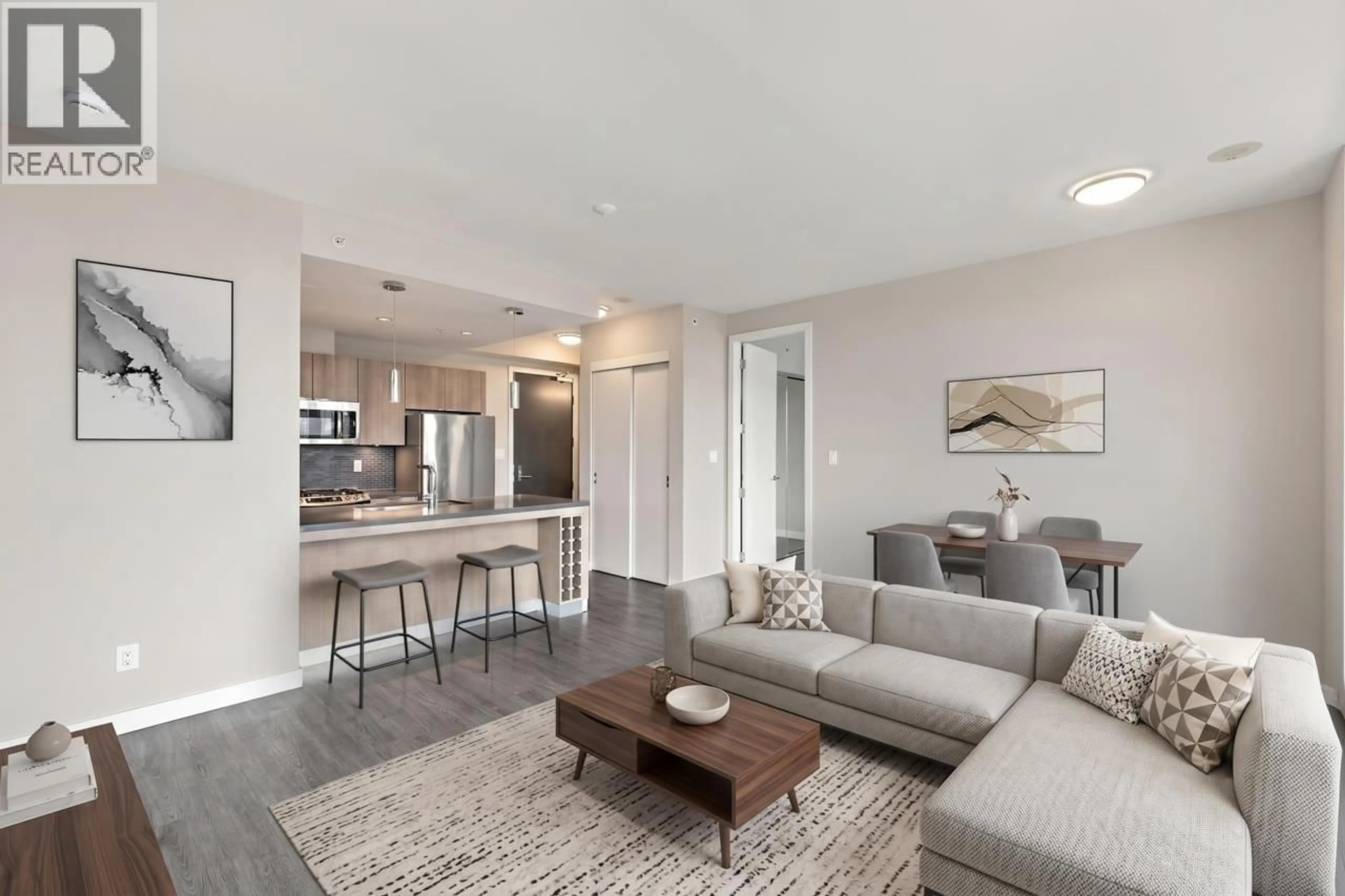 Living room with furniture, unknown for 402 - 1788 ONTARIO STREET, Vancouver British Columbia V5T0G3