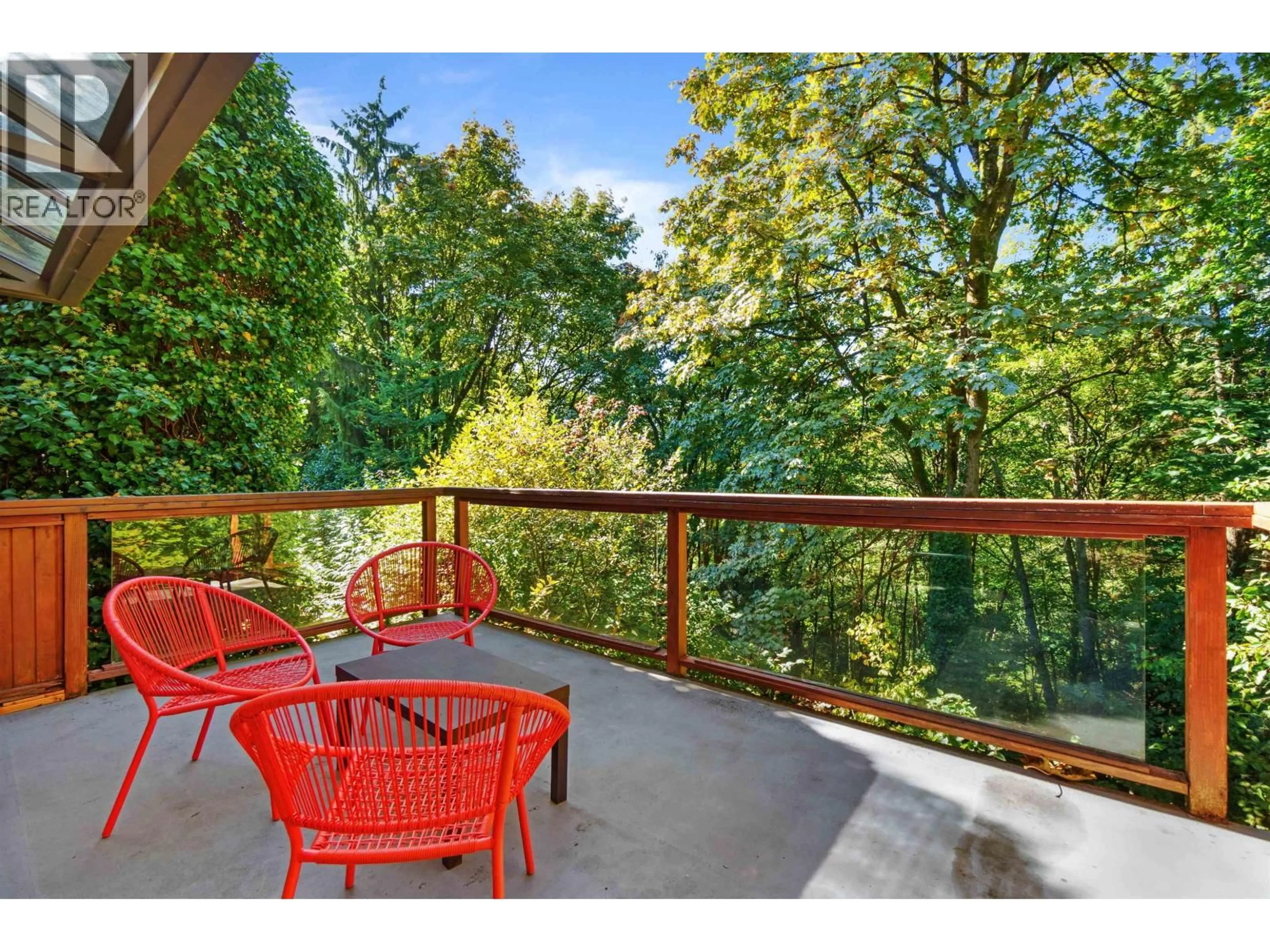 Patio, water/lake/river/ocean view for 2069 WESTVIEW DRIVE, North Vancouver British Columbia V7M3B1