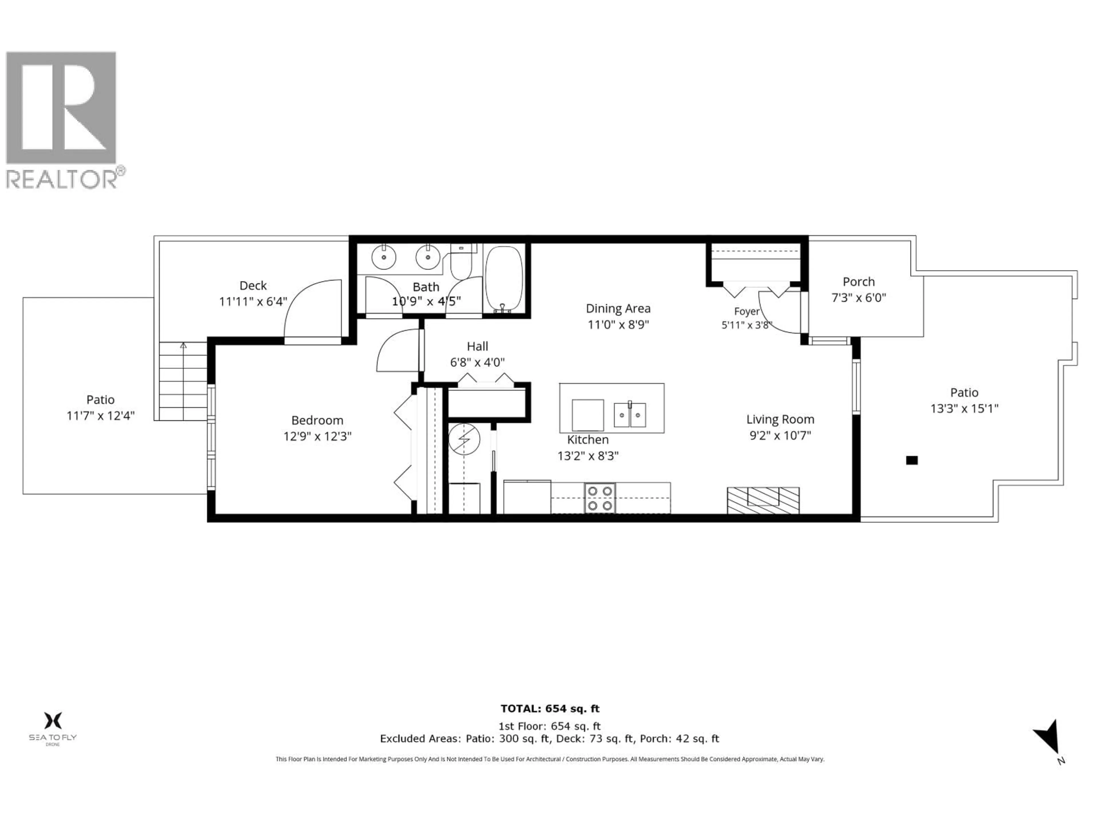 Floor plan for 102 - 1174 WINGTIP PLACE, Squamish British Columbia V8B0N4