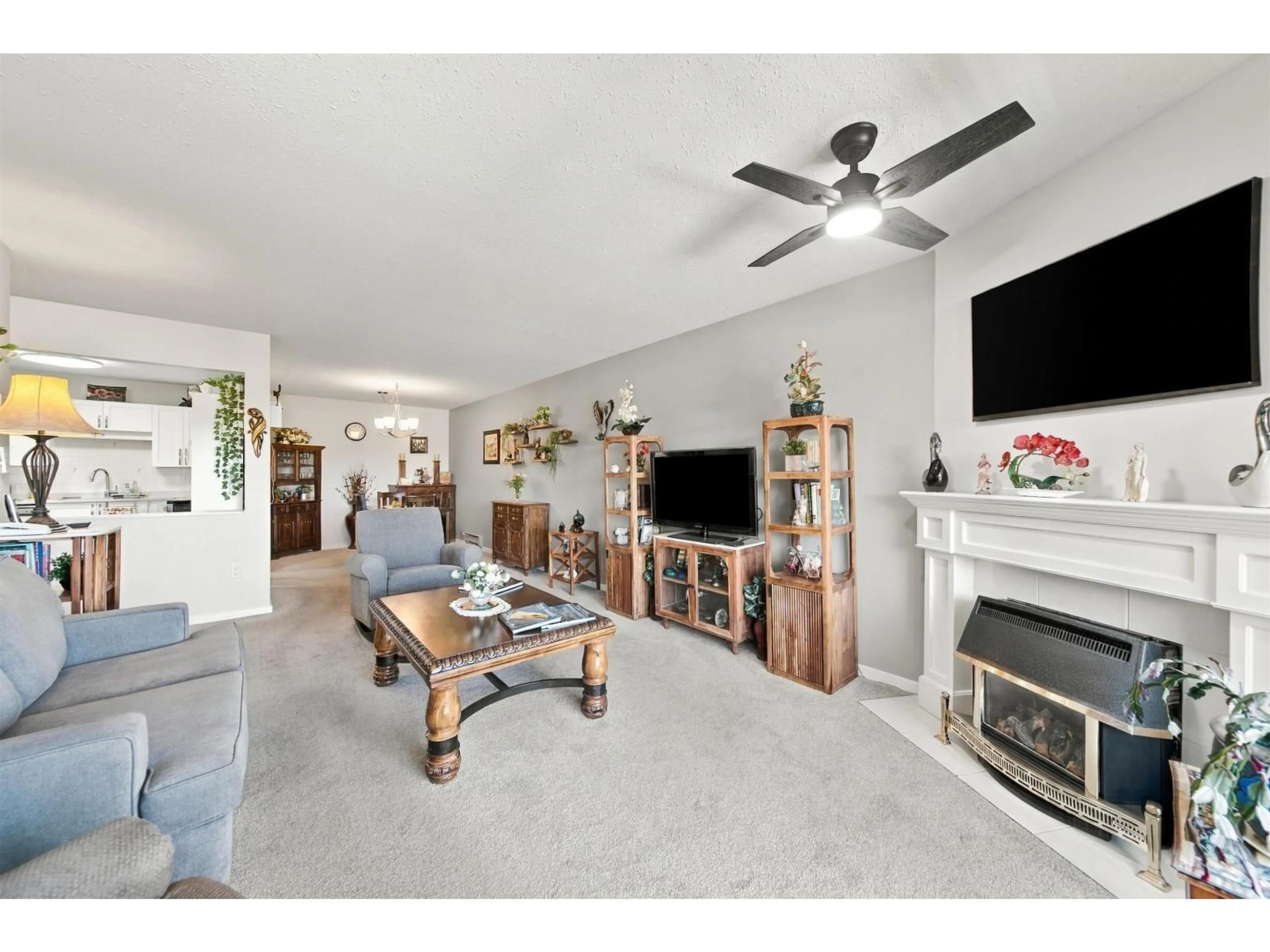 Living room with furniture, unknown for 308 - 5363 206 STREET, Langley British Columbia V3A2C5