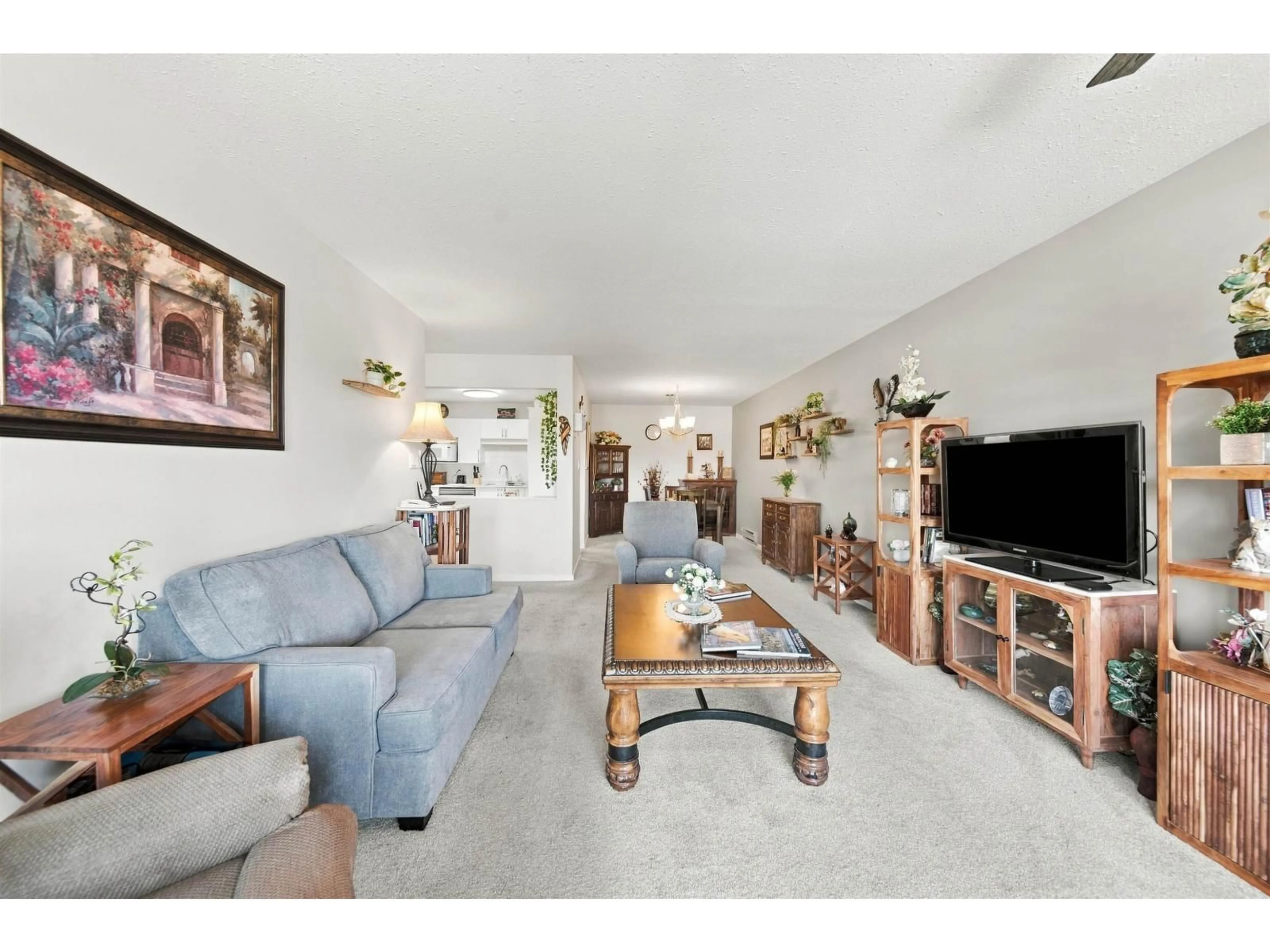 Living room with furniture, unknown for 308 - 5363 206 STREET, Langley British Columbia V3A2C5