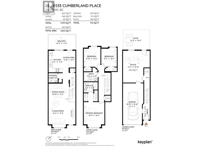 26 - 8533 CUMBERLAND PLACE, Burnaby 3