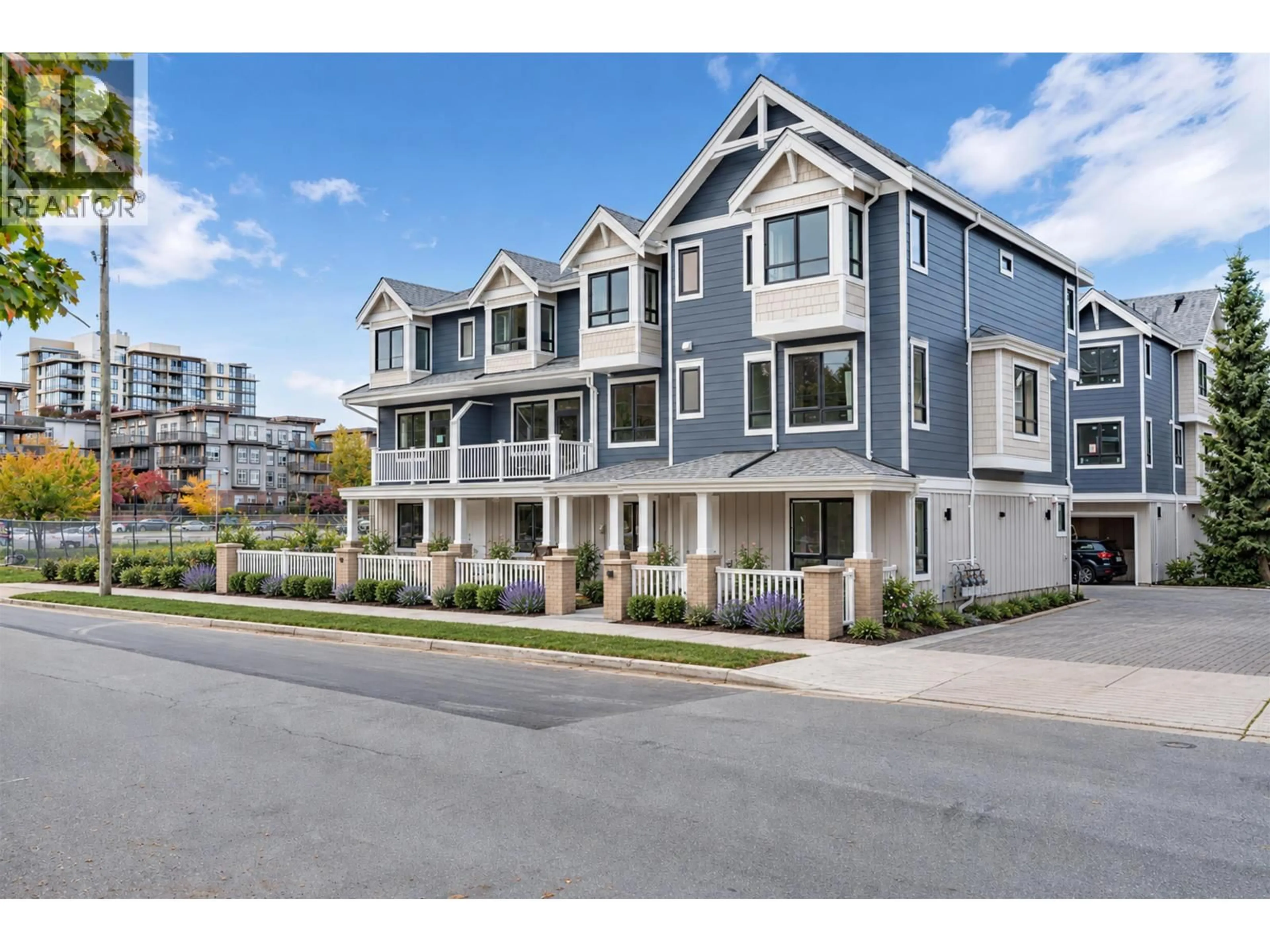 A pic from outside/outdoor area/front of a property/back of a property/a pic from drone, street for 2 - 9331 FERNDALE ROAD, Richmond British Columbia V6Y1X4