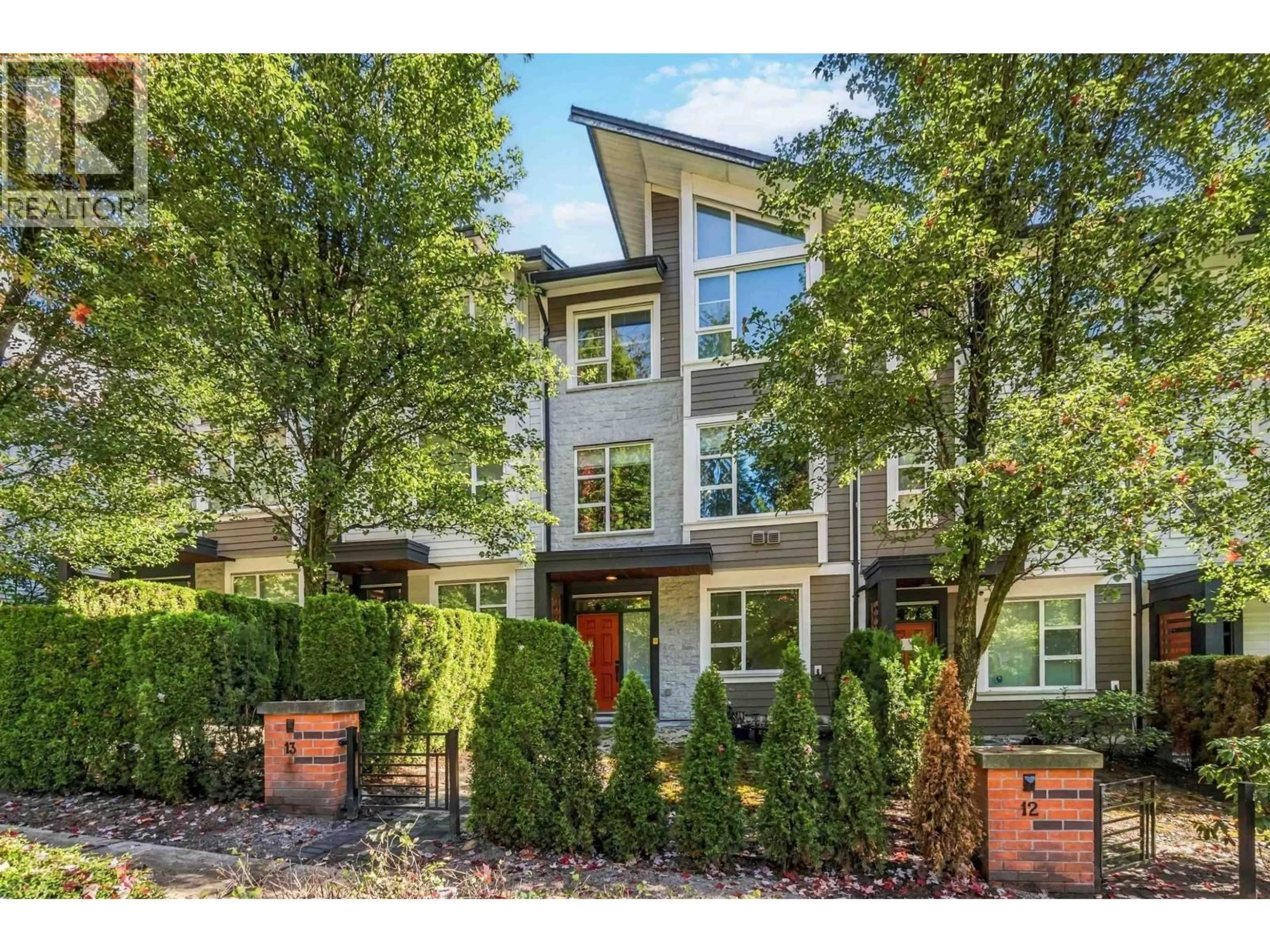 Home with brick exterior material, street for 13 - 1299 COAST MERIDIAN ROAD, Coquitlam British Columbia V3E0H6