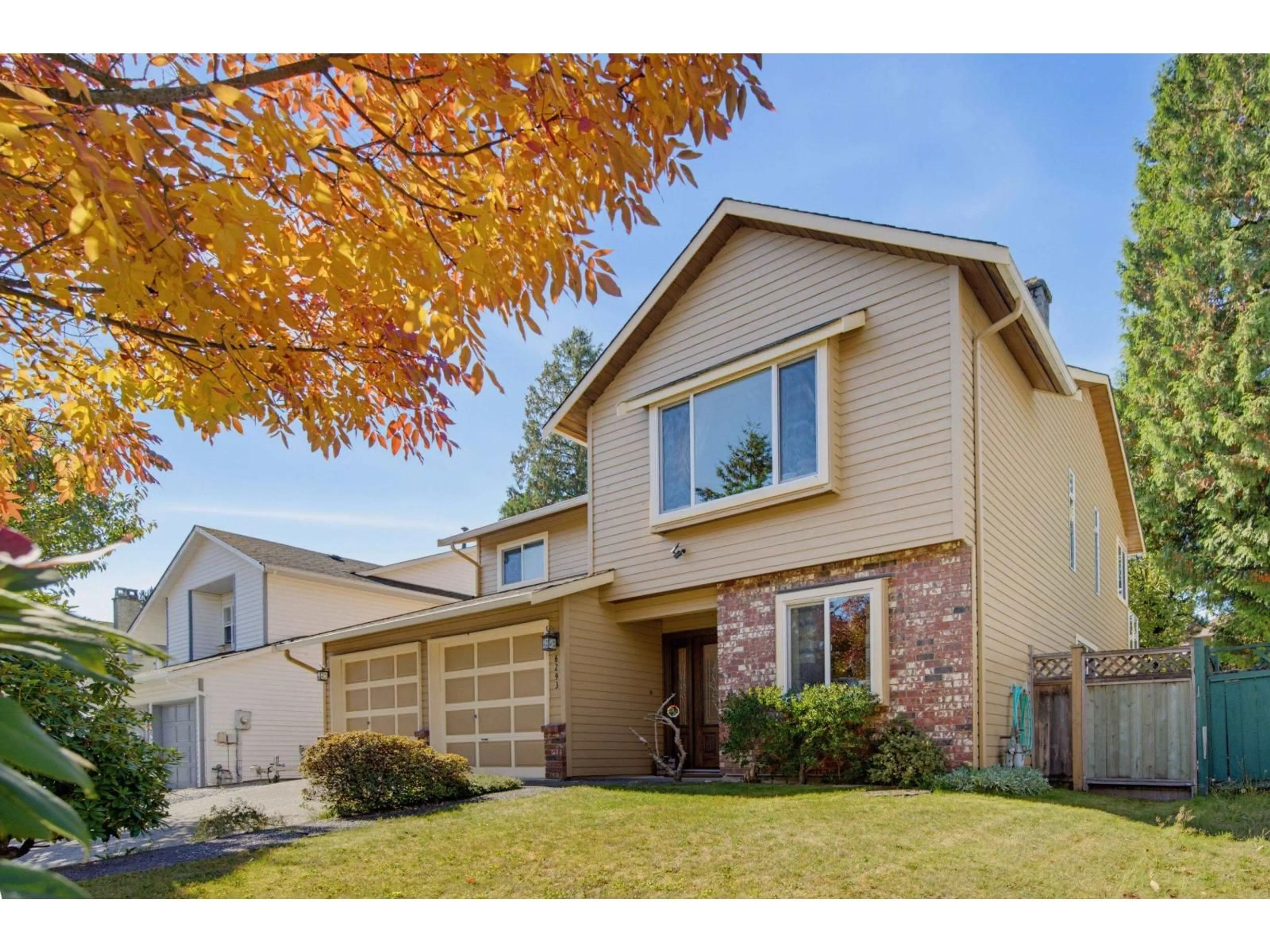 Home with vinyl exterior material, street for 6293 129 STREET, Surrey British Columbia V3X1S7