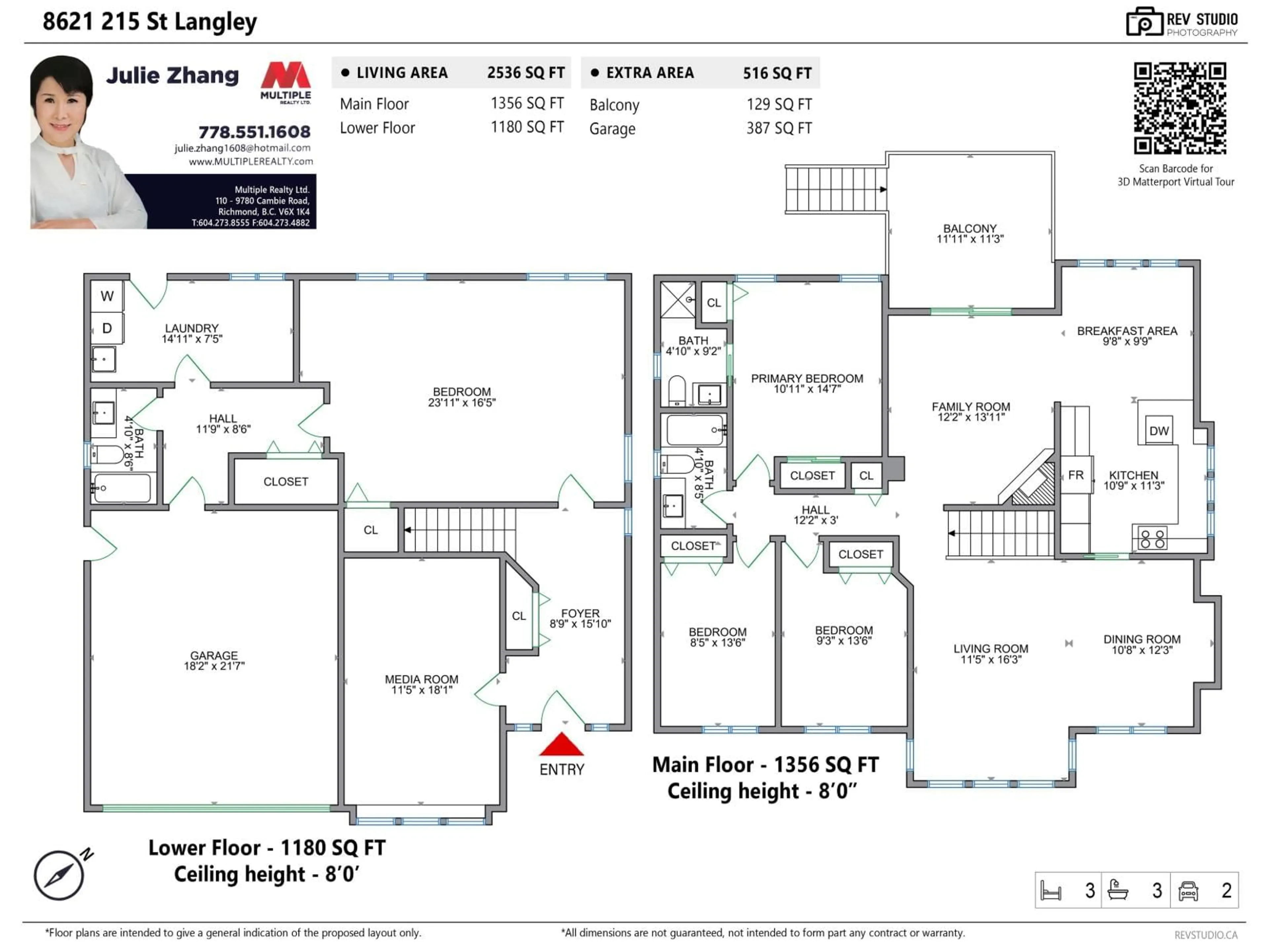 Floor plan for 8621 215 STREET, Langley British Columbia V1M2G4