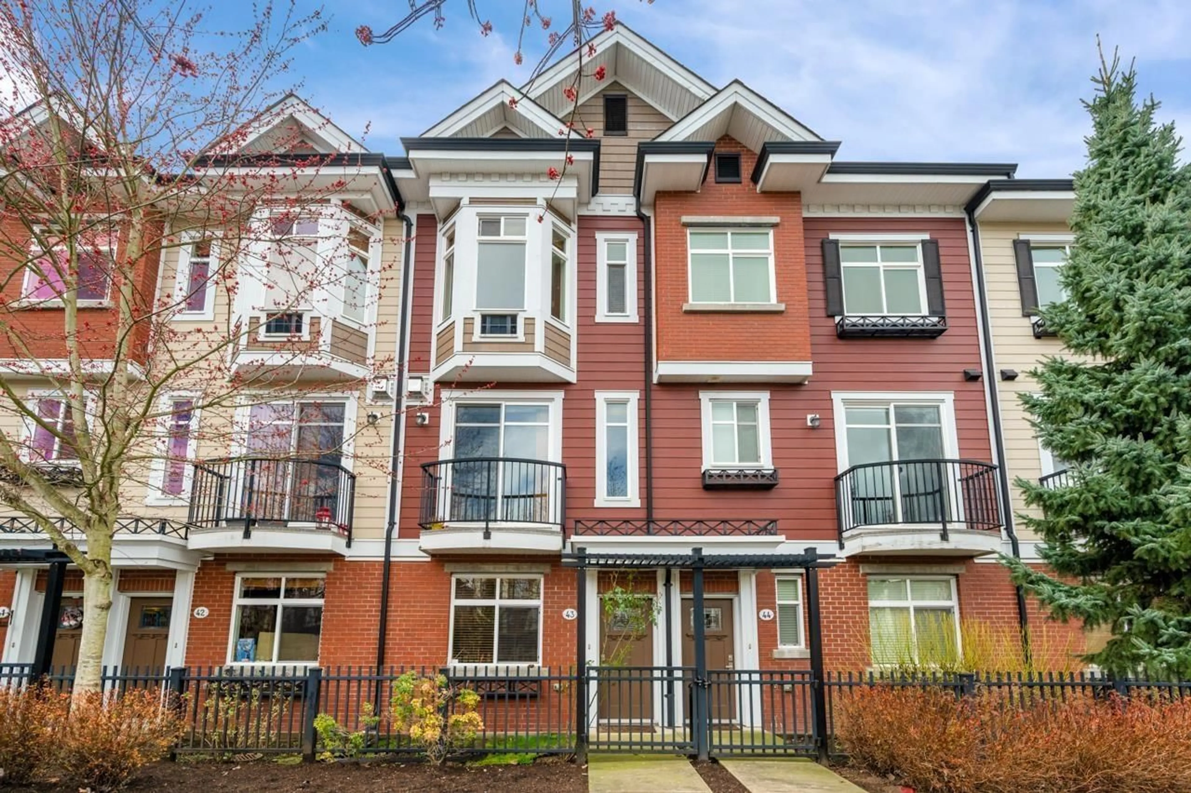 Home with brick exterior material, street for 43 - 8068 207 STREET, Langley British Columbia V2Y0M9