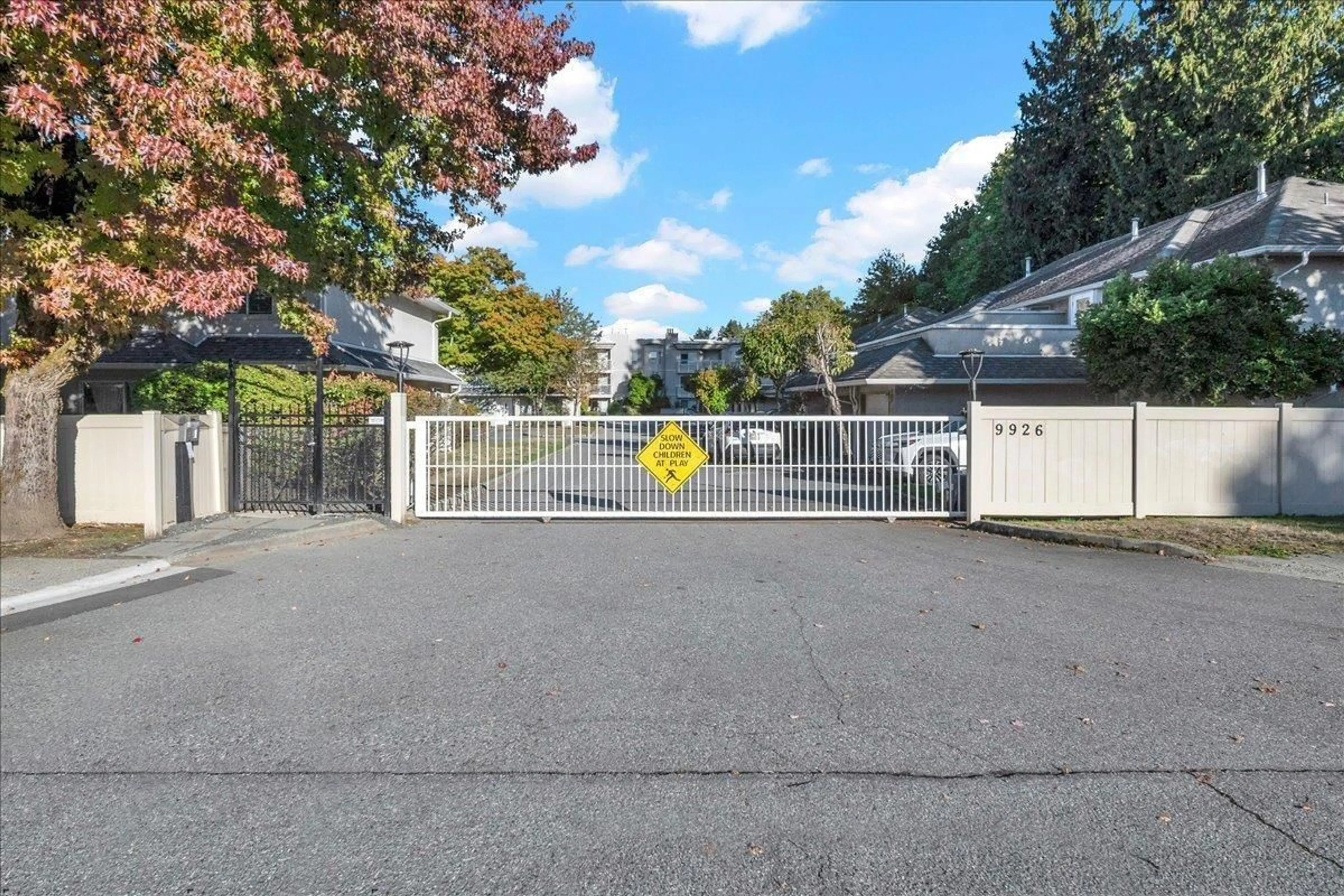 A pic from outside/outdoor area/front of a property/back of a property/a pic from drone, street for 10 - 9926 151 STREET, Surrey British Columbia V3R8C9