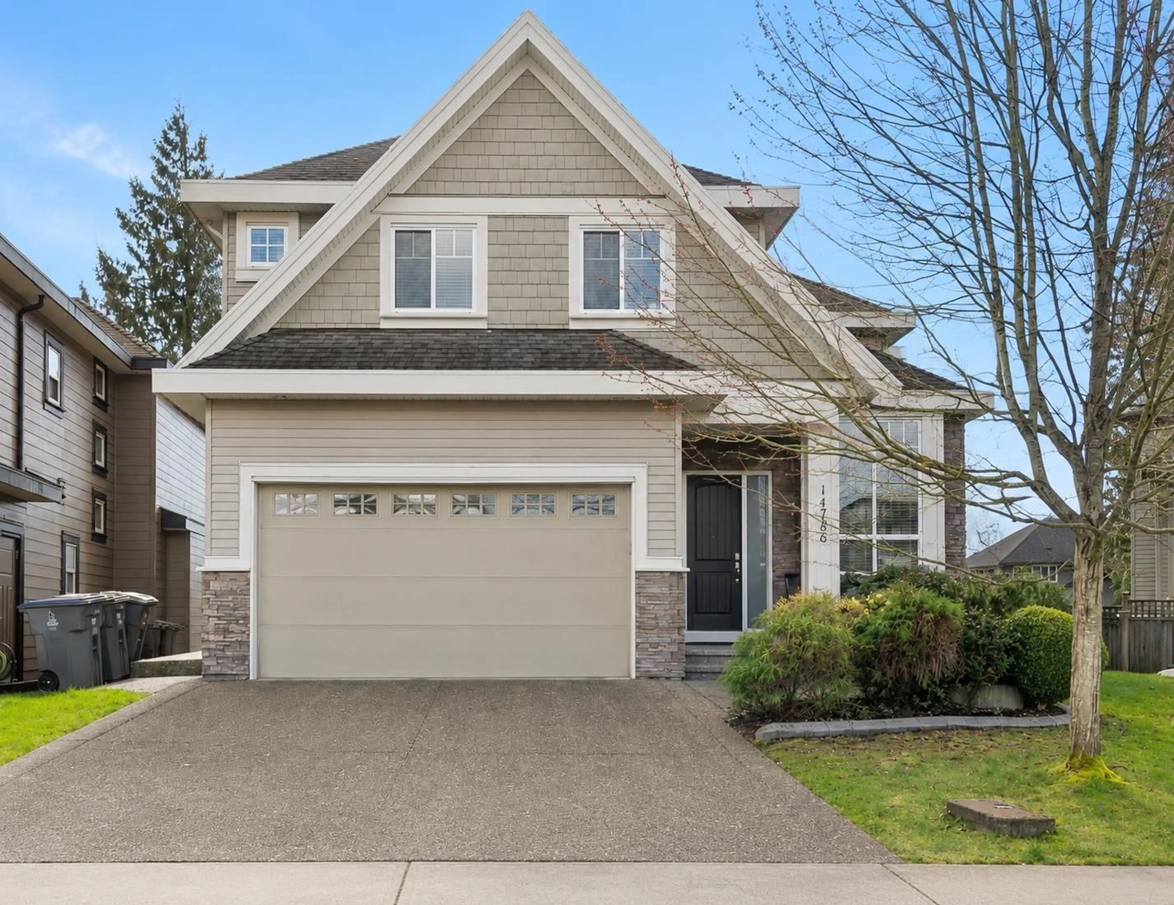 Home with vinyl exterior material, street for 14786 57A AVENUE, Surrey British Columbia V3S3B7