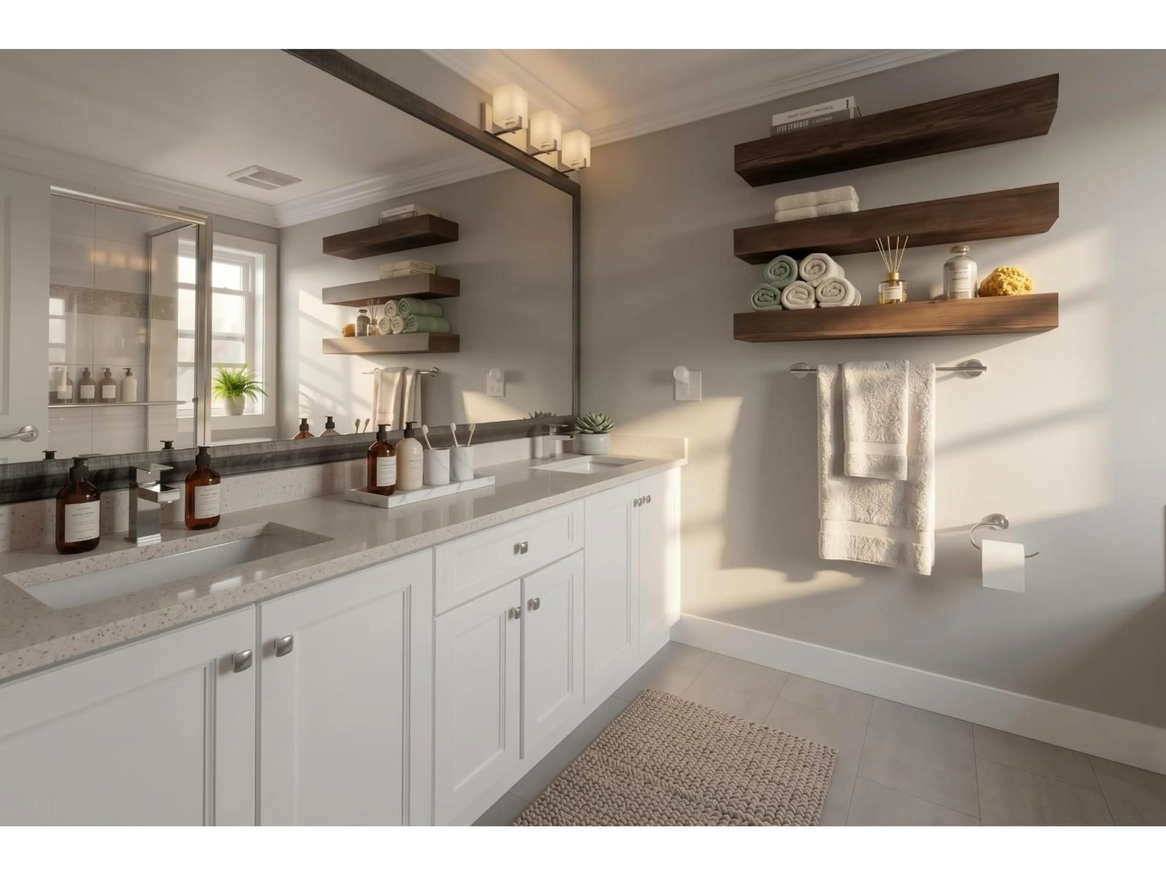 Contemporary bathroom, ceramic/tile floor for 19562 72A AVENUE, Surrey British Columbia V4N6P4