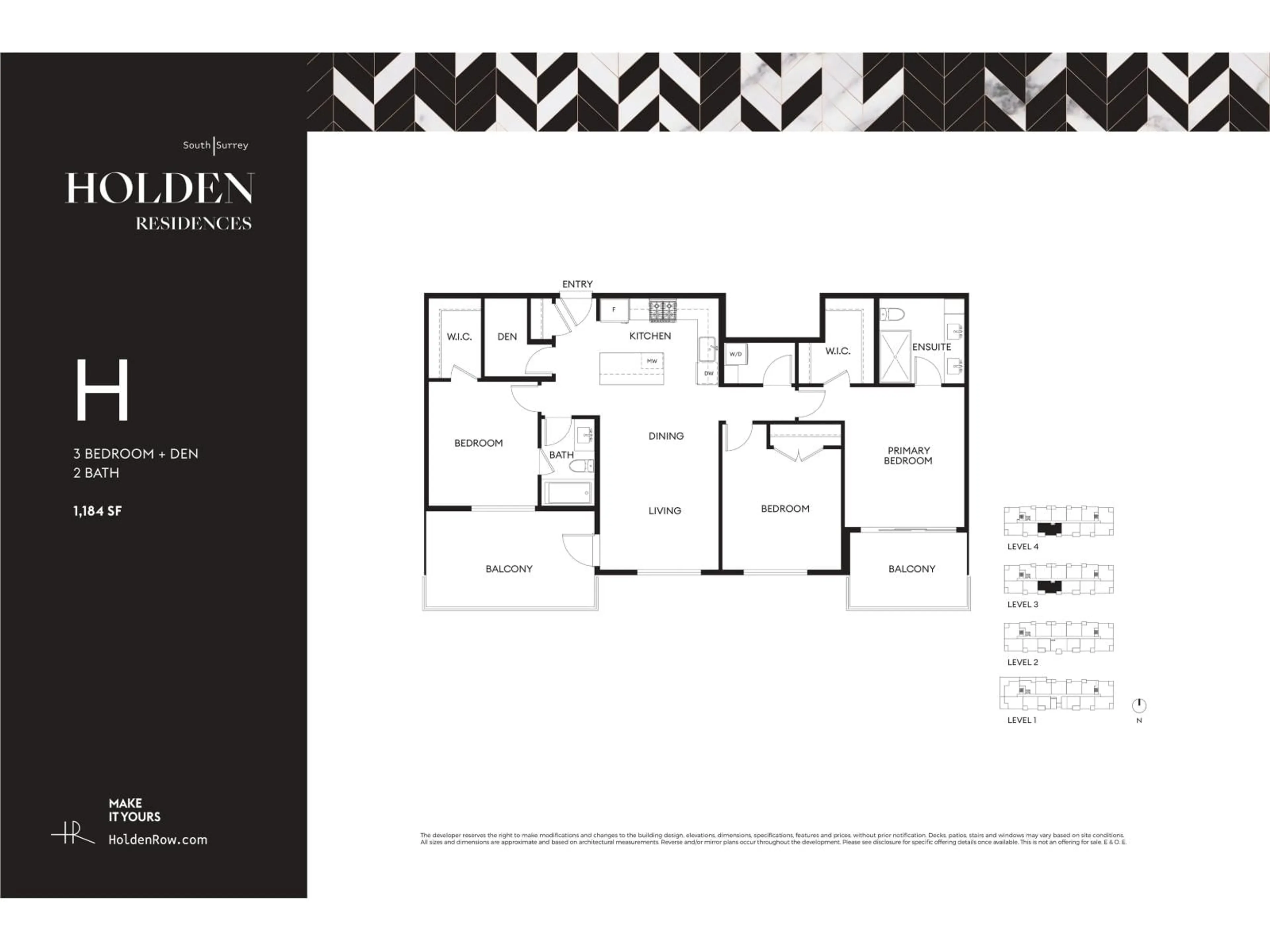 Floor plan for 301 - 2425 166 STREET, Surrey British Columbia V3Z1K7