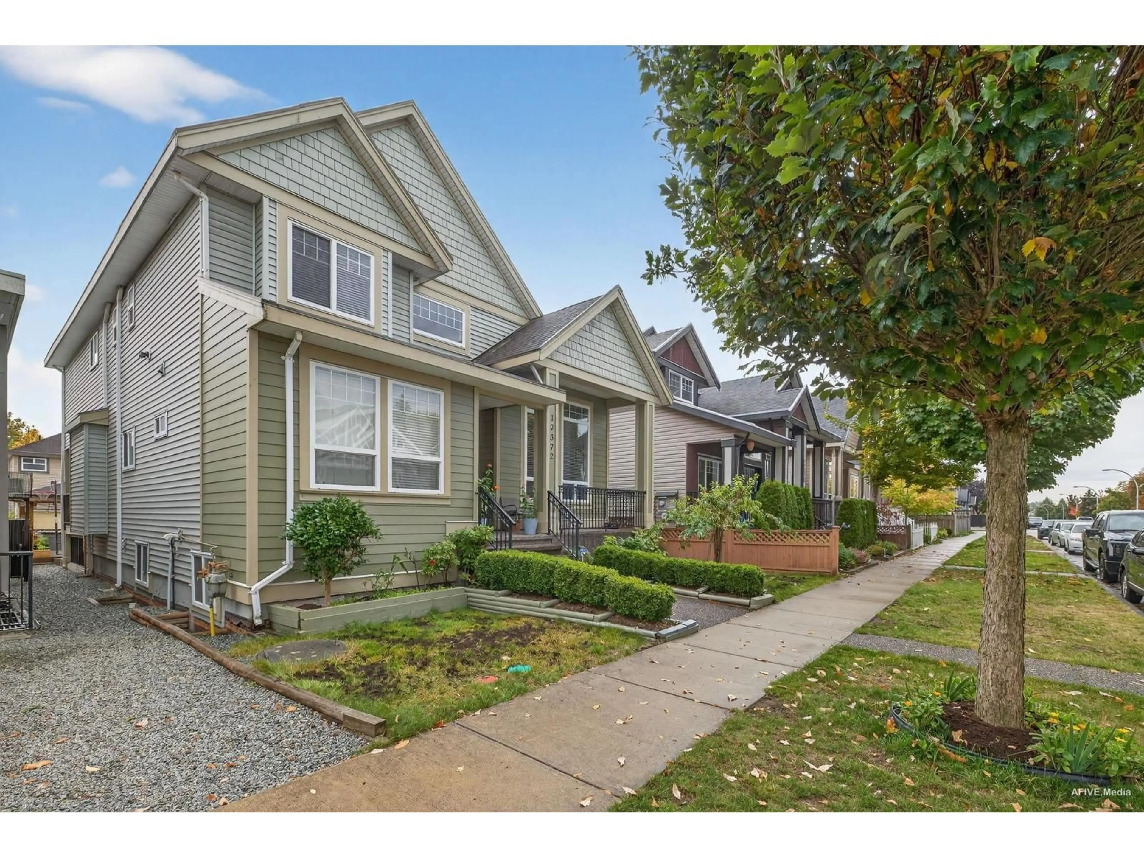 Home with vinyl exterior material, street for Avenue - 17372 64A AVENUE, Surrey British Columbia V3S2H8