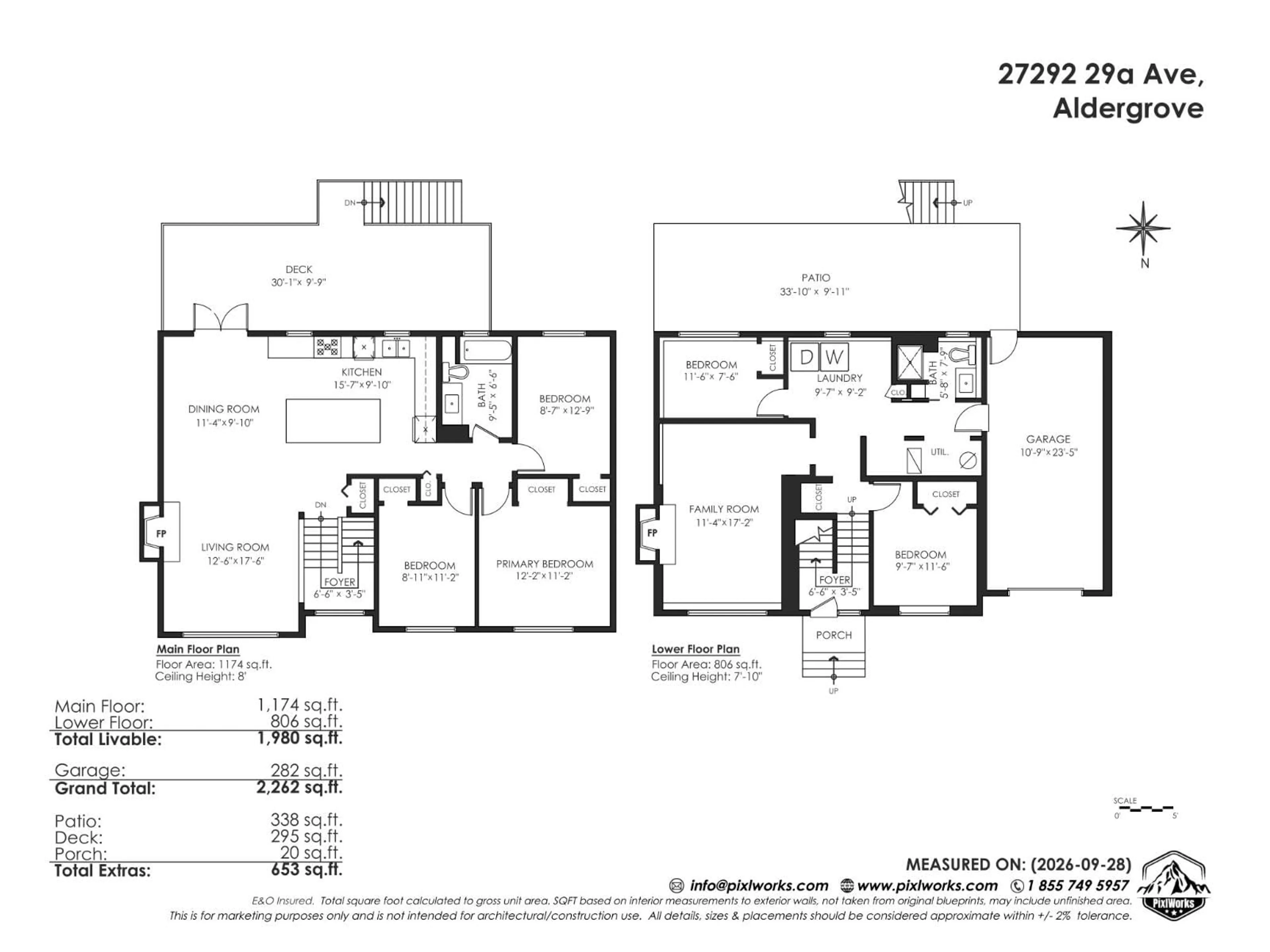 Floor plan for 27292 29A AVENUE, Langley British Columbia V4W3J7