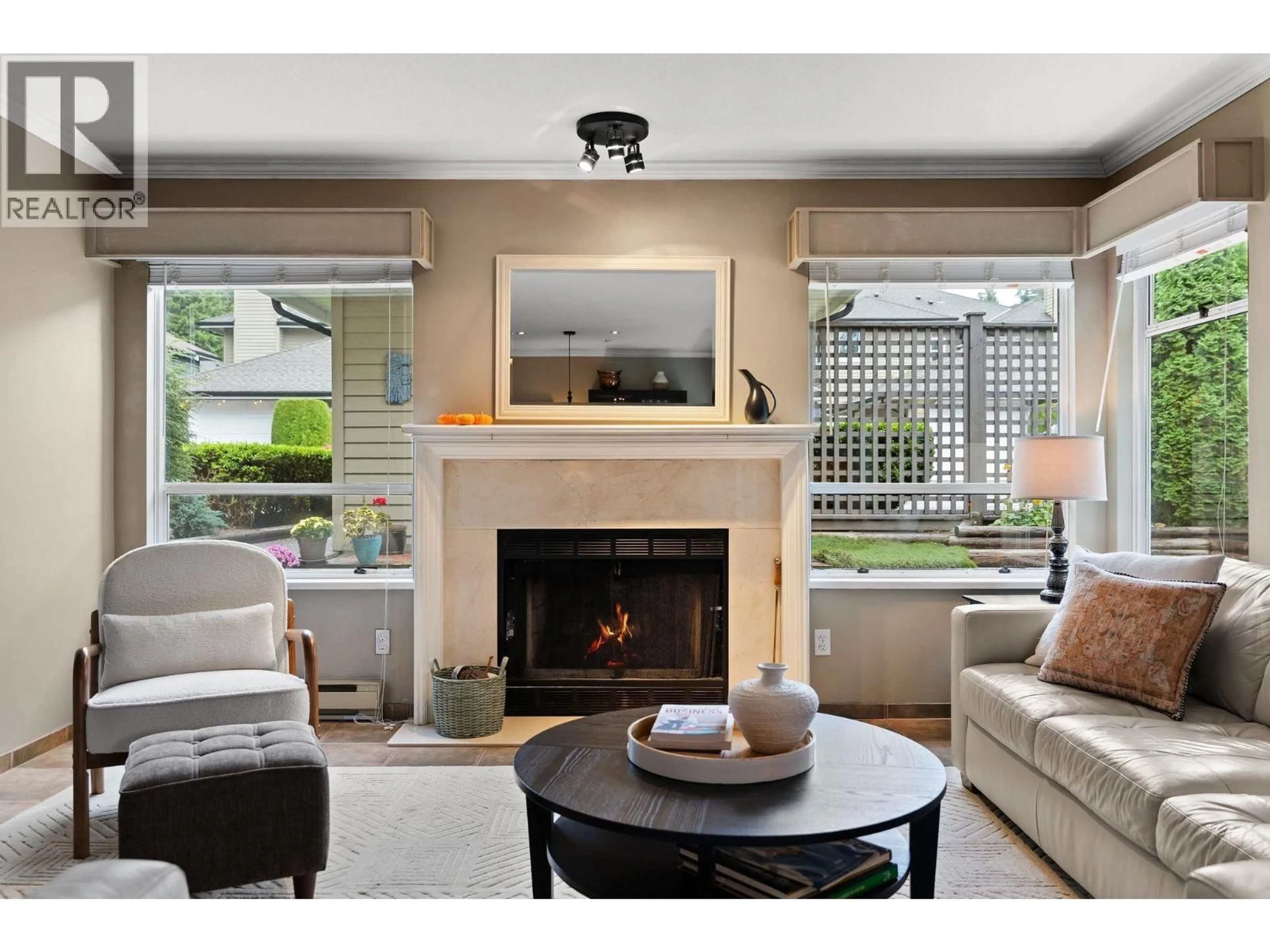Living room with furniture, ceramic/tile floor for 2894 MOUNT SEYMOUR PARKWAY, North Vancouver British Columbia V7H1E9