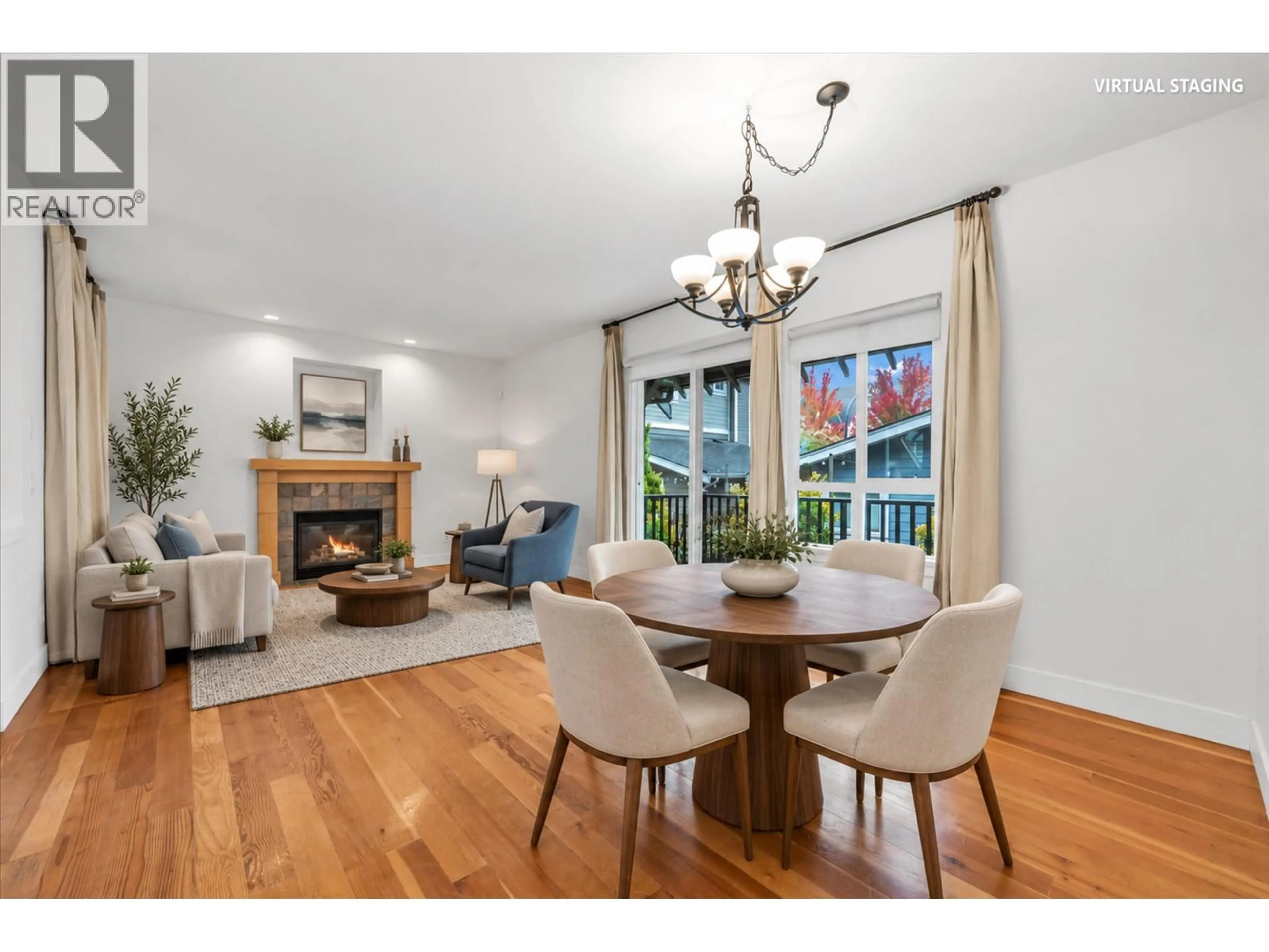 Dining room, wood/laminate floor for 264 HOLLY AVENUE, New Westminster British Columbia V3M0B3