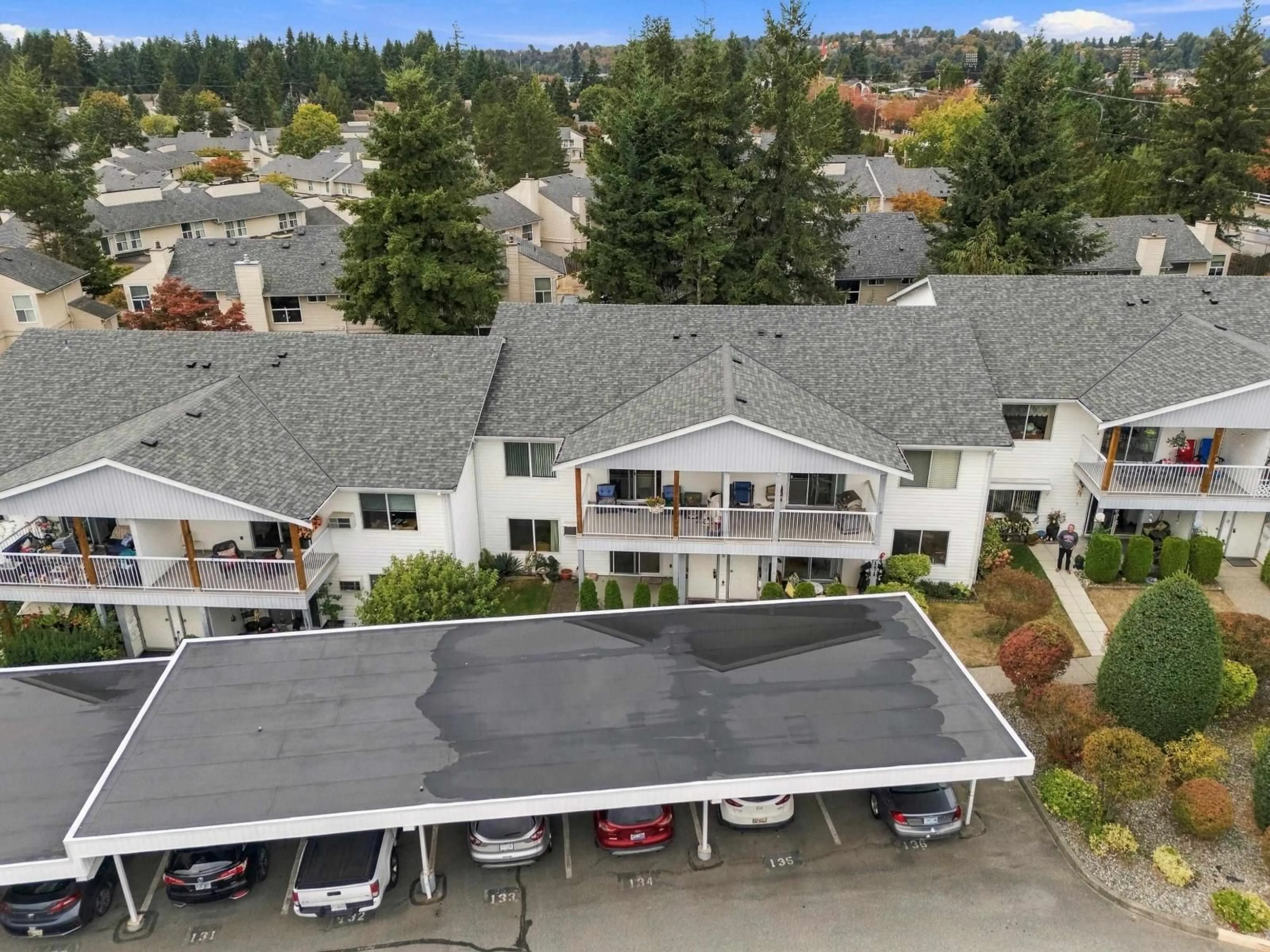 A pic from outside/outdoor area/front of a property/back of a property/a pic from drone, unknown for 129 - 32691 GARIBALDI DRIVE, Abbotsford British Columbia V2T5T7
