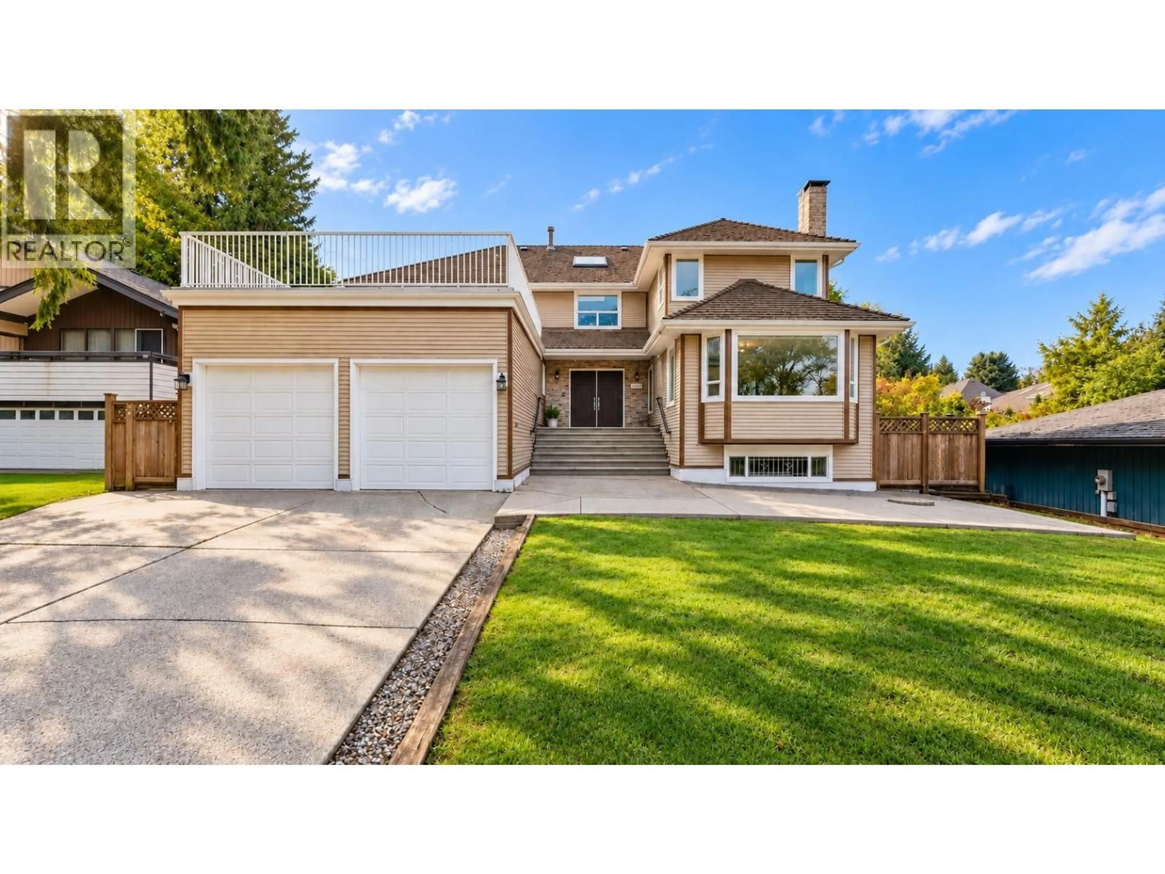 Home with vinyl exterior material, street for 4673 HARKEN DRIVE, Burnaby British Columbia V5G2M8