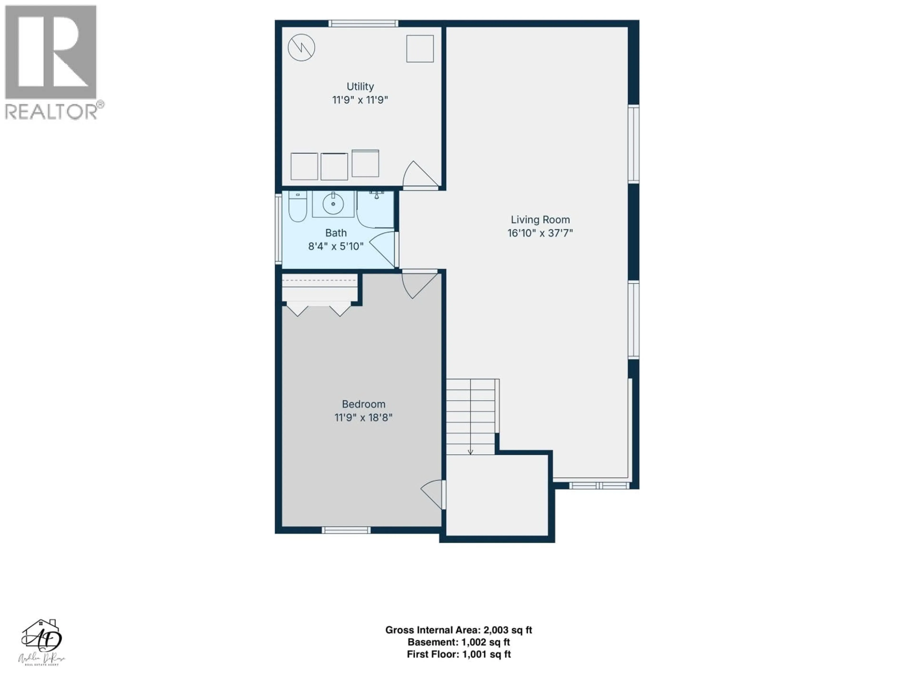 Floor plan for 11331 86A STREET, Fort St. John British Columbia V1J0G1