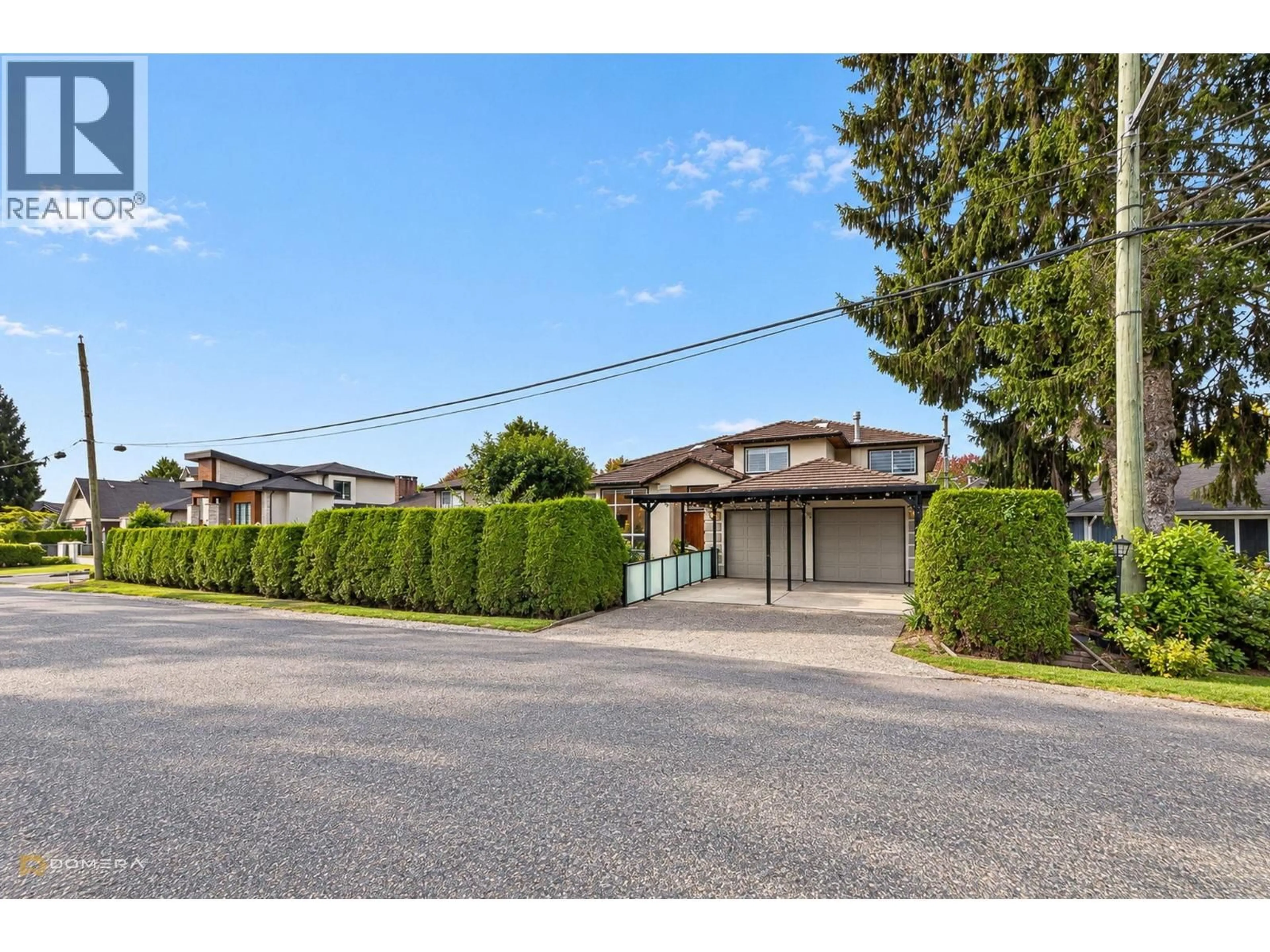A pic from outside/outdoor area/front of a property/back of a property/a pic from drone, street for 11500 SEATON ROAD, Richmond British Columbia V7A3G6