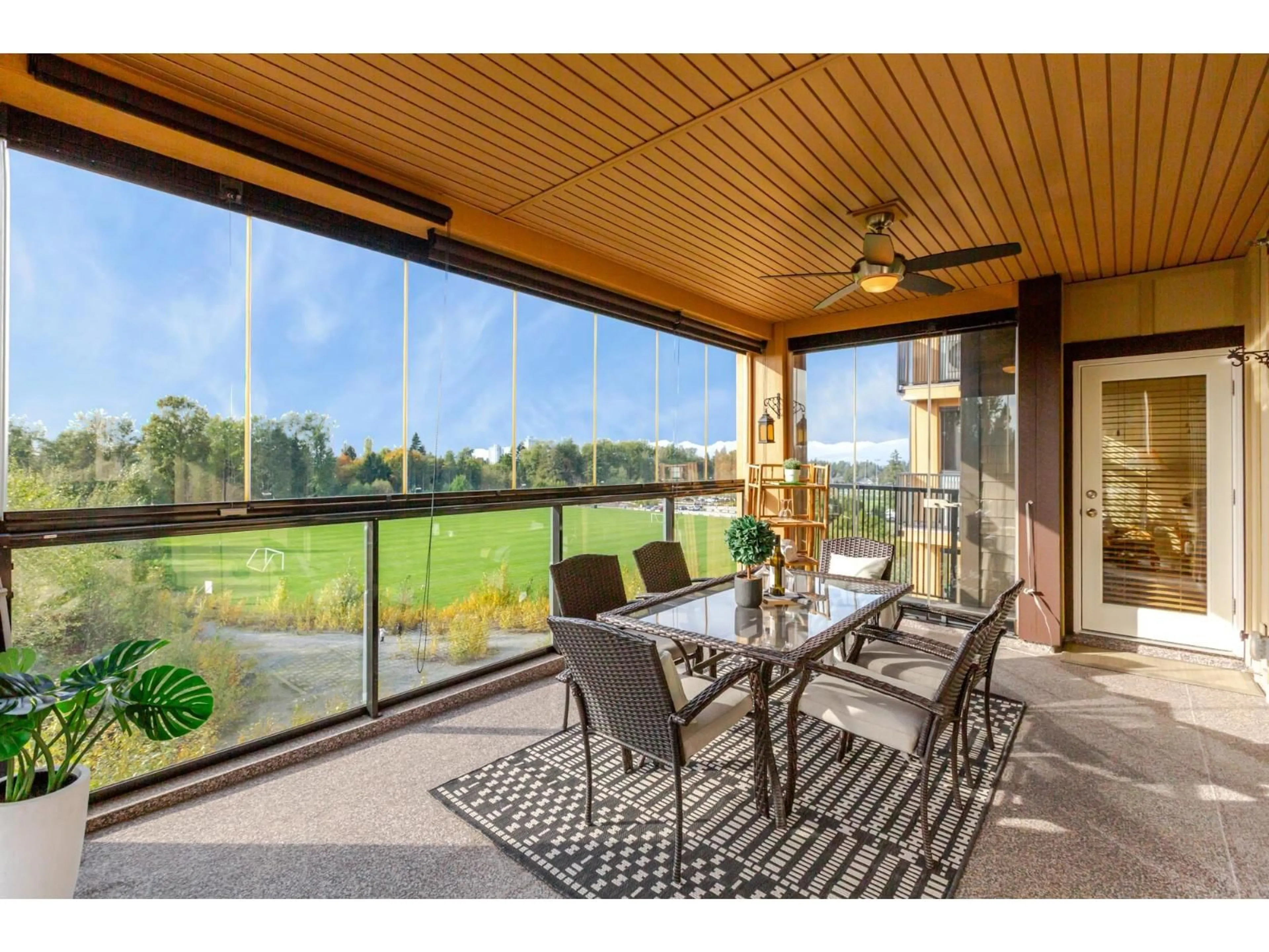 Patio, water/lake/river/ocean view for 506 - 8157 207 STREET, Langley British Columbia V2Y0V4