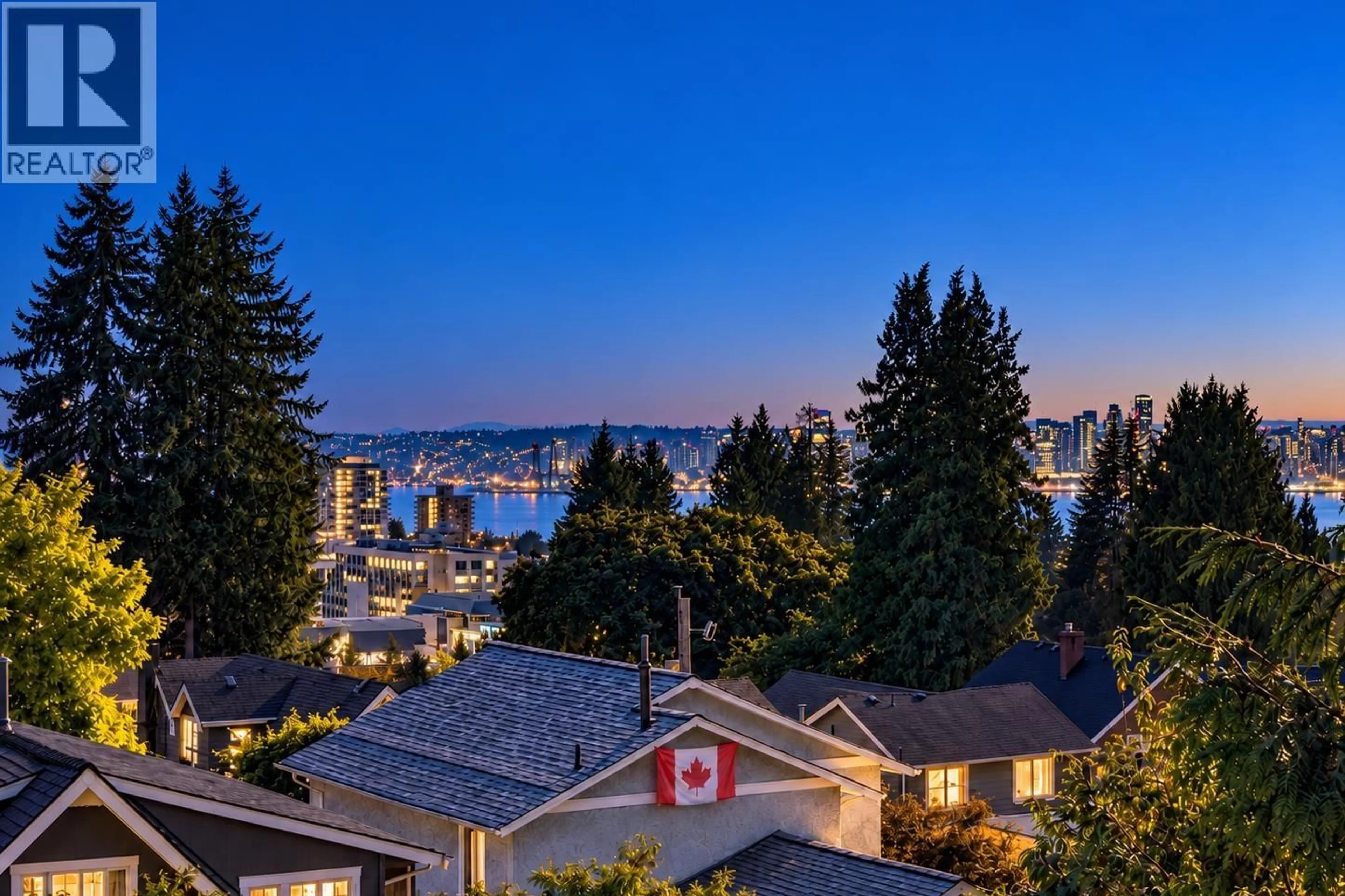 A pic from outside/outdoor area/front of a property/back of a property/a pic from drone, water/lake/river/ocean view for 238 28TH STREET, North Vancouver British Columbia V7N1C2