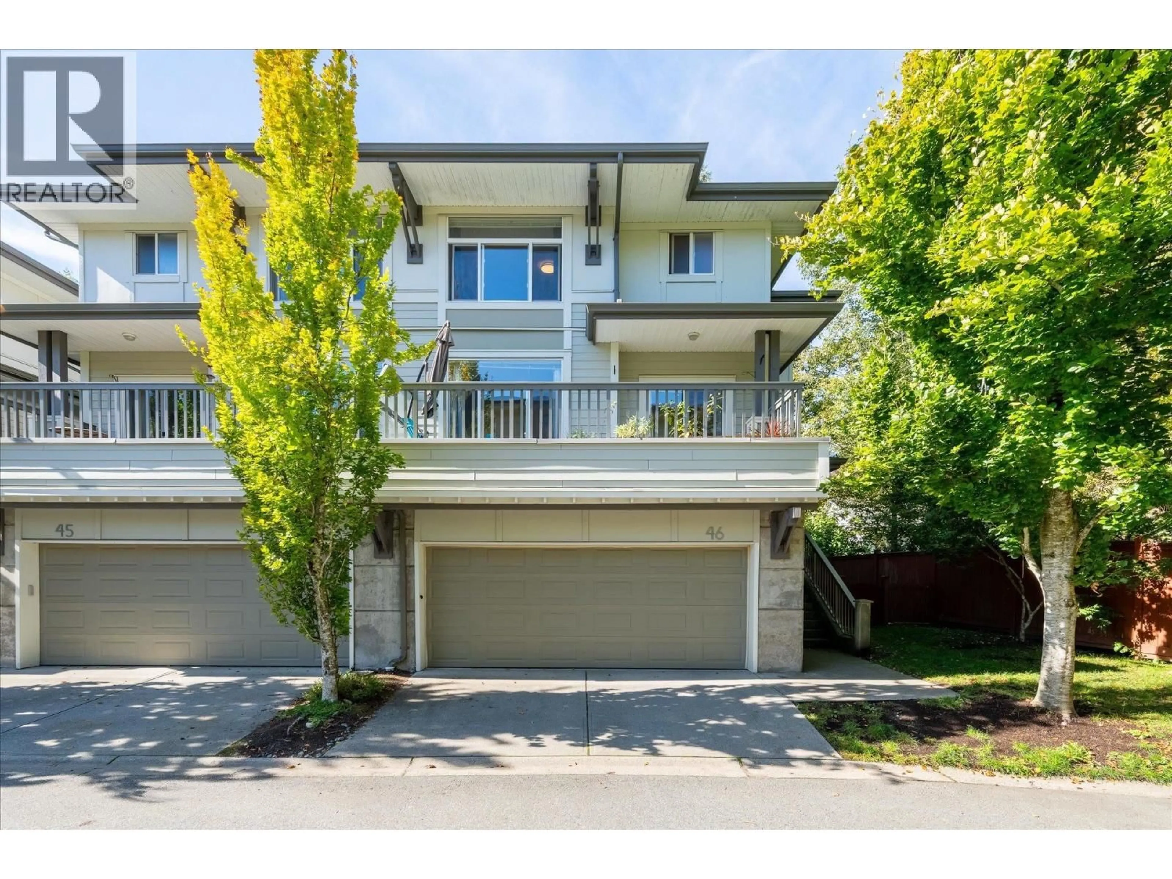 A pic from outside/outdoor area/front of a property/back of a property/a pic from drone, street for 46 - 40632 GOVERNMENT ROAD, Squamish British Columbia V8B0M7